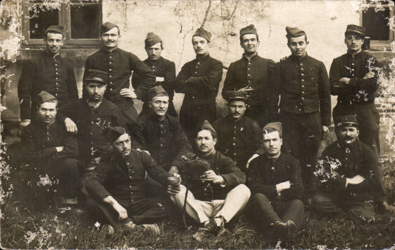 Real photo Militaria Soldiers