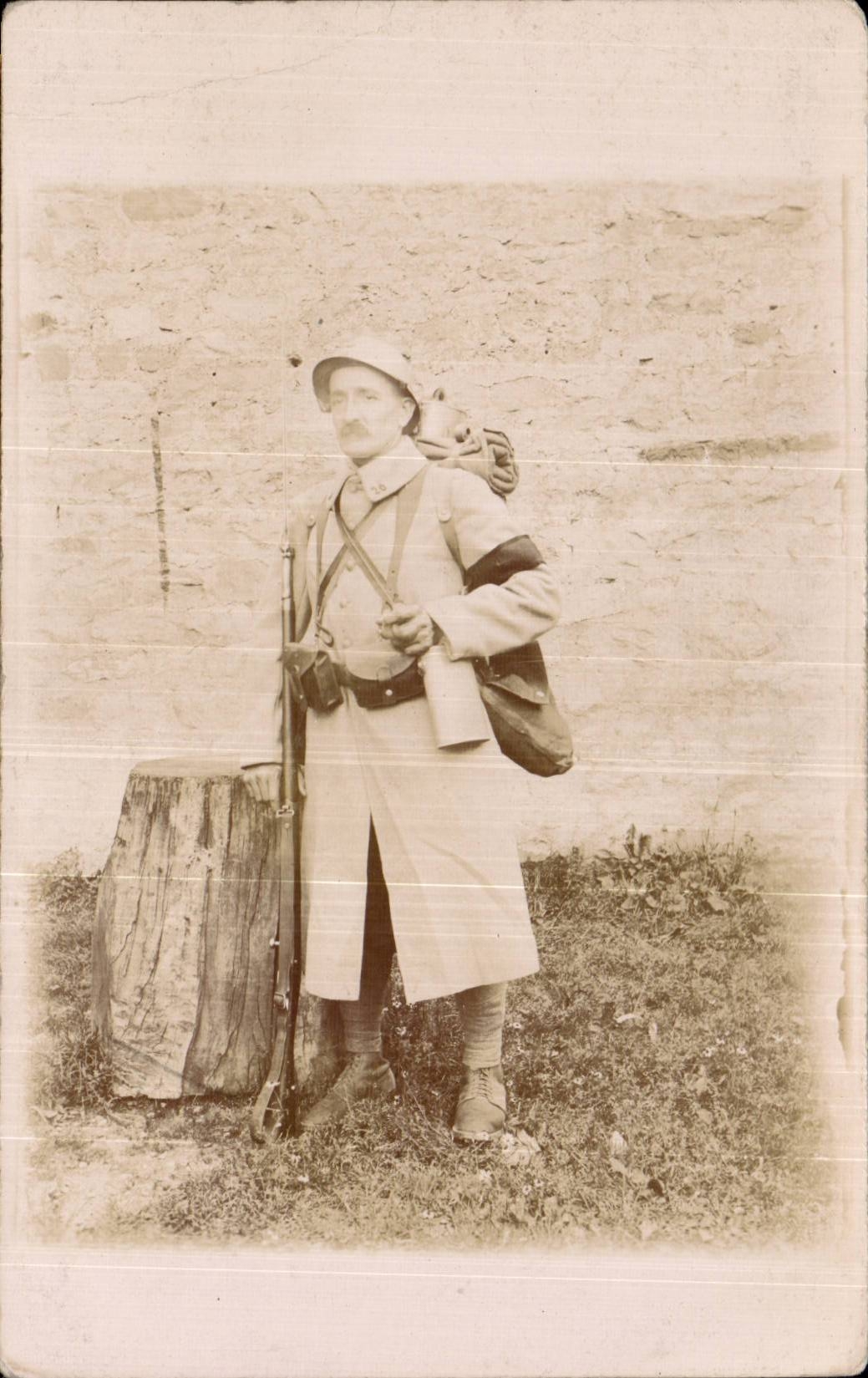 Real photo Soldier militaria