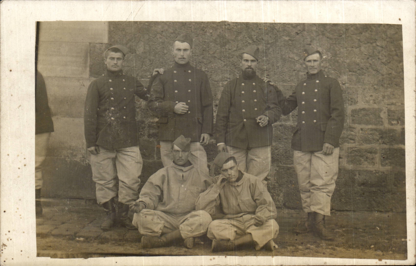 Real photo Soldiers militaria