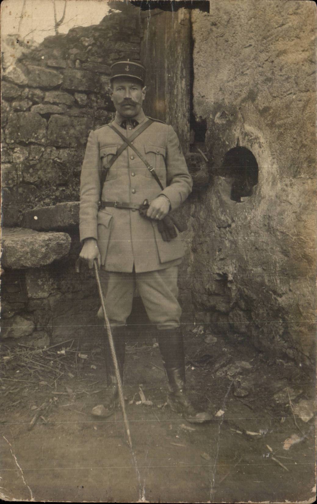 Real photo Soldier militaria