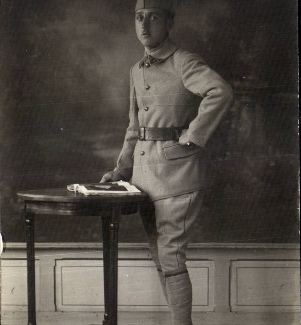 Real photo Soldier militaria