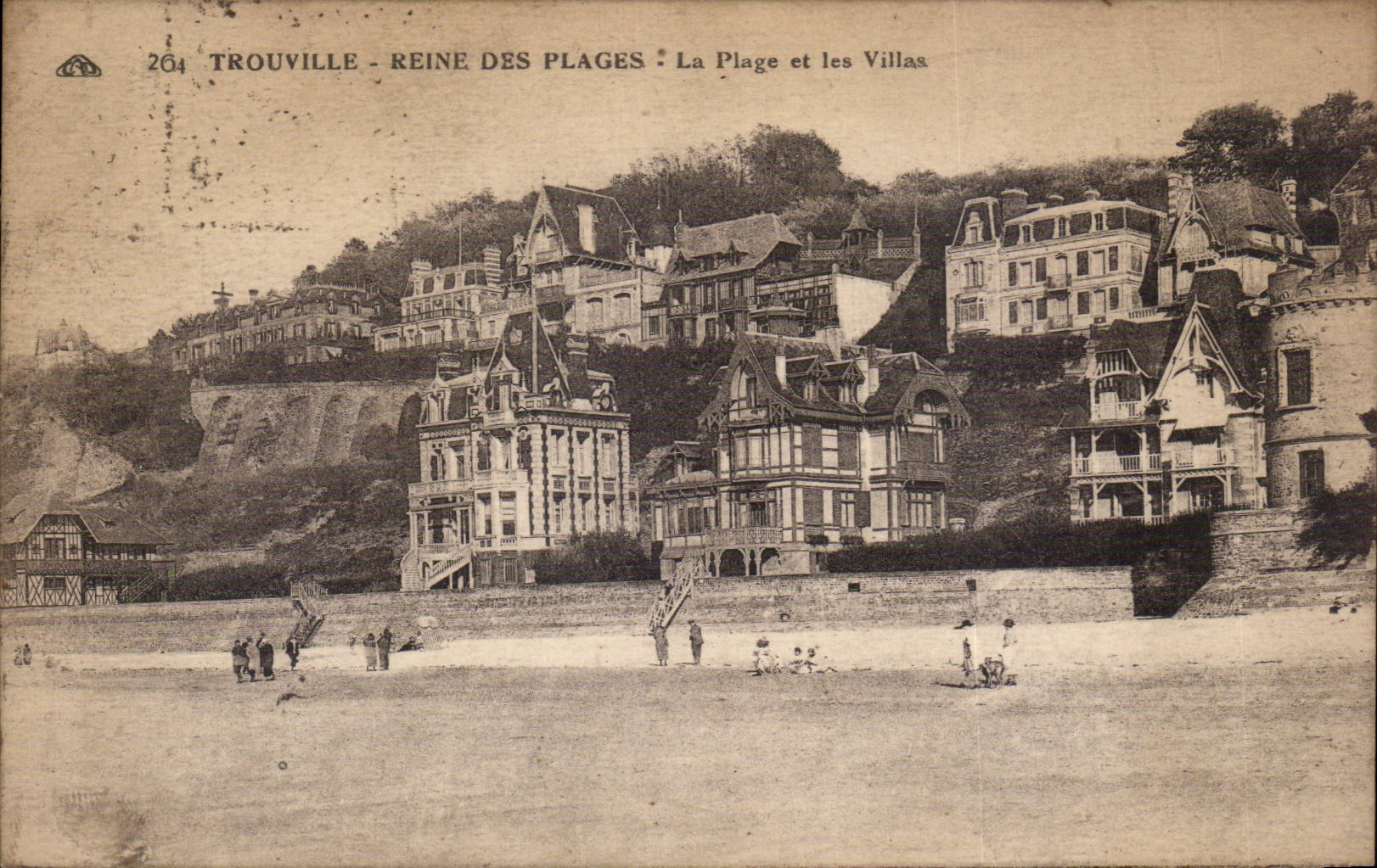 Trouville - Queen of the Beaches - Villas - CPA