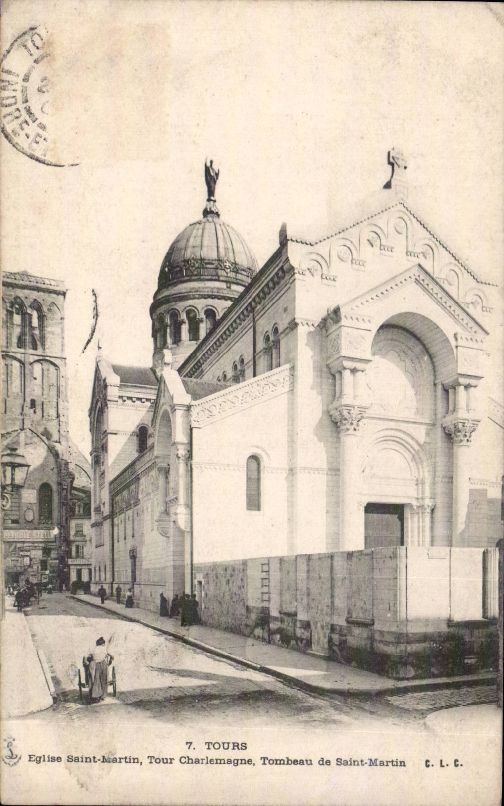 Tours - L Eglise Saint Martin - Tour Charlemagne - CPA