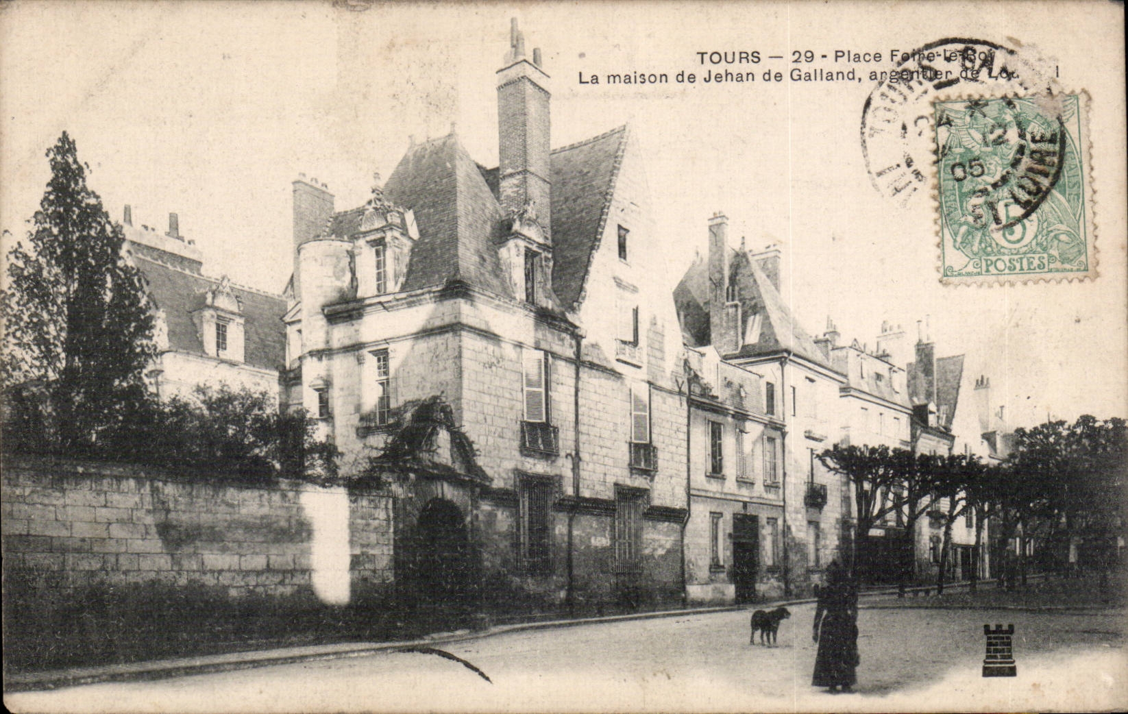 Tours - La Maison de Jehan de Galland - CPA
