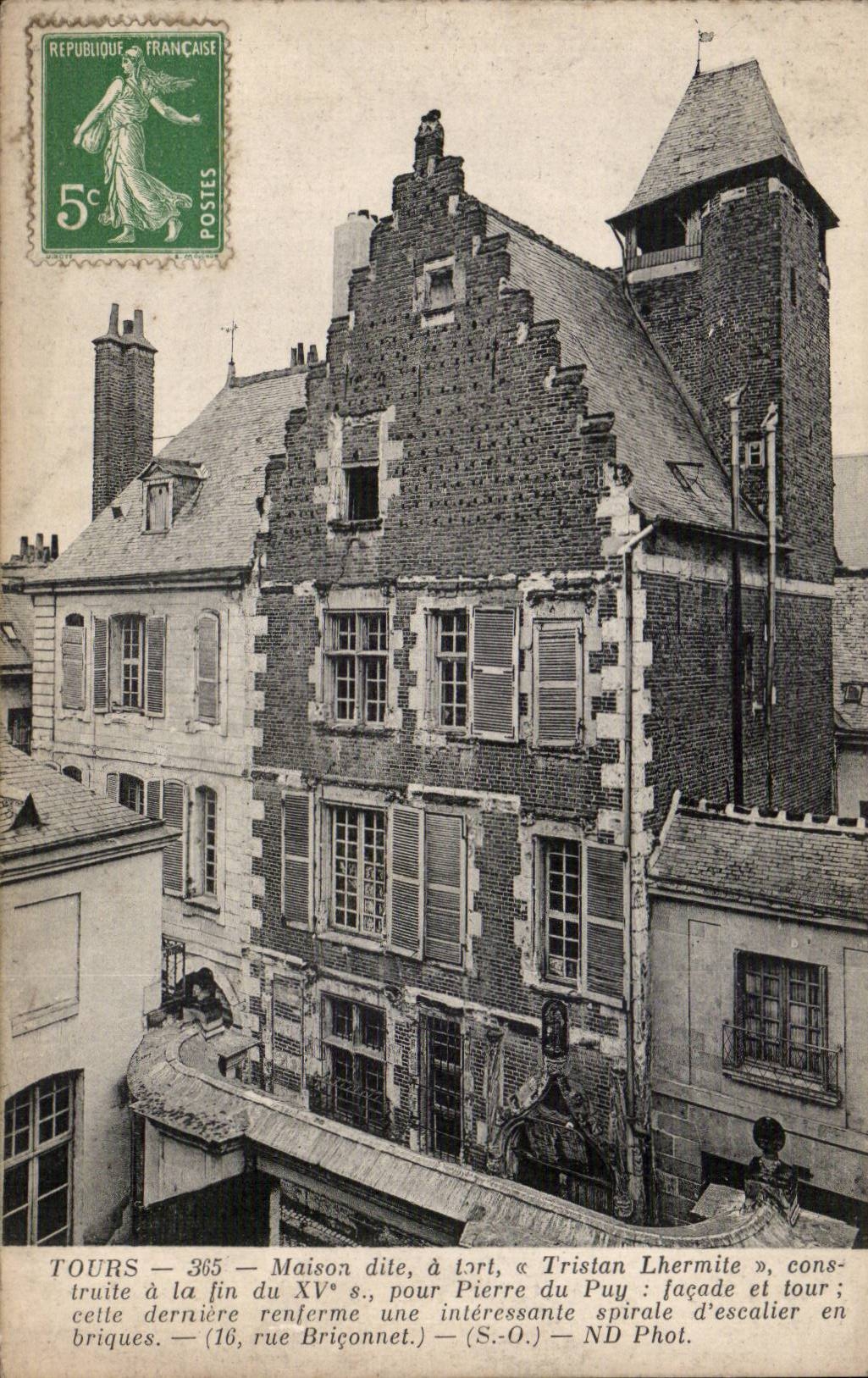 Tours - Vieille Maison - CPA 