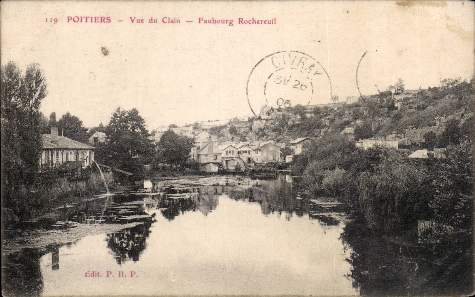 Poitiers - Sight of Clain - Rochereuil Suburb - CPA