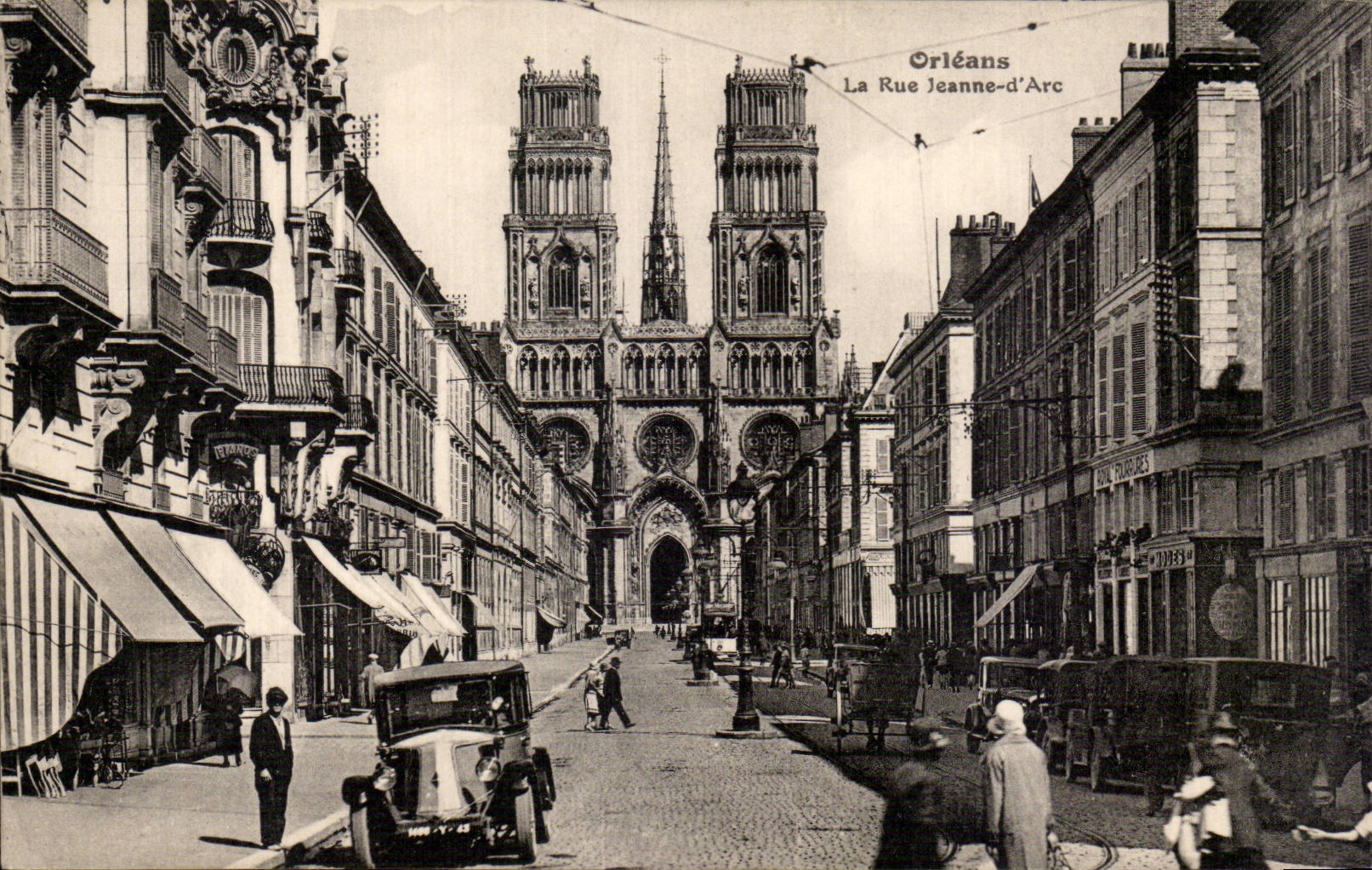 Orleans - the Street Jeanne Arc - CPA