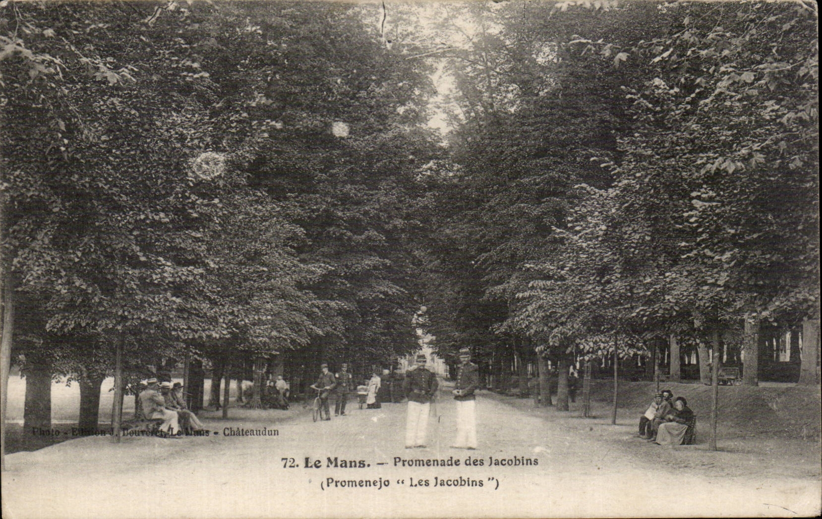 Mans - Walk of the Jacobins - CPA