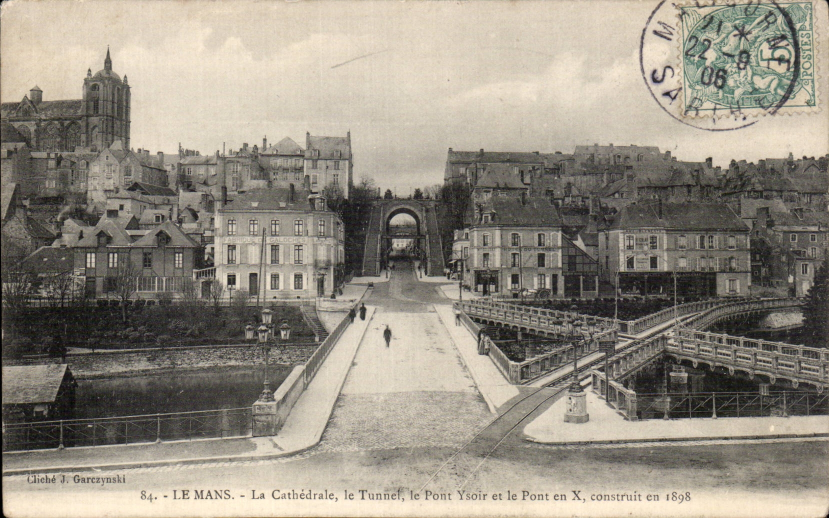 Mans - the Cathedral - the Tunnel - CPA