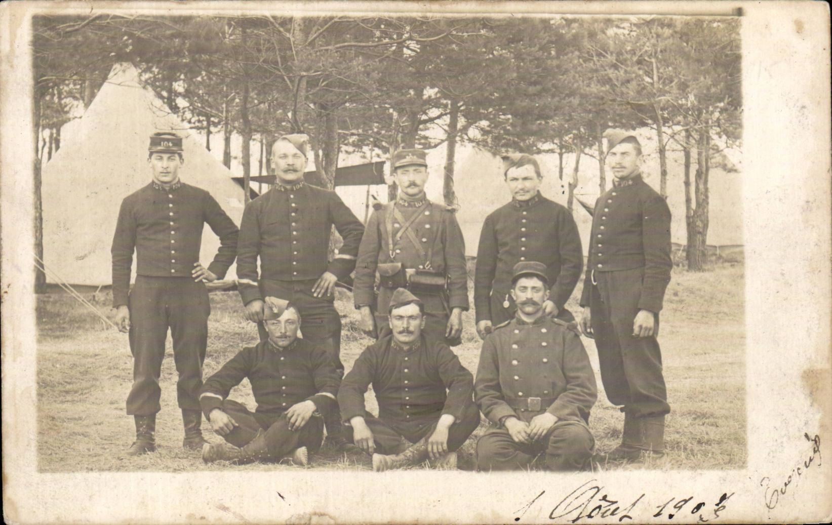 Real photo Militaria Soldiers