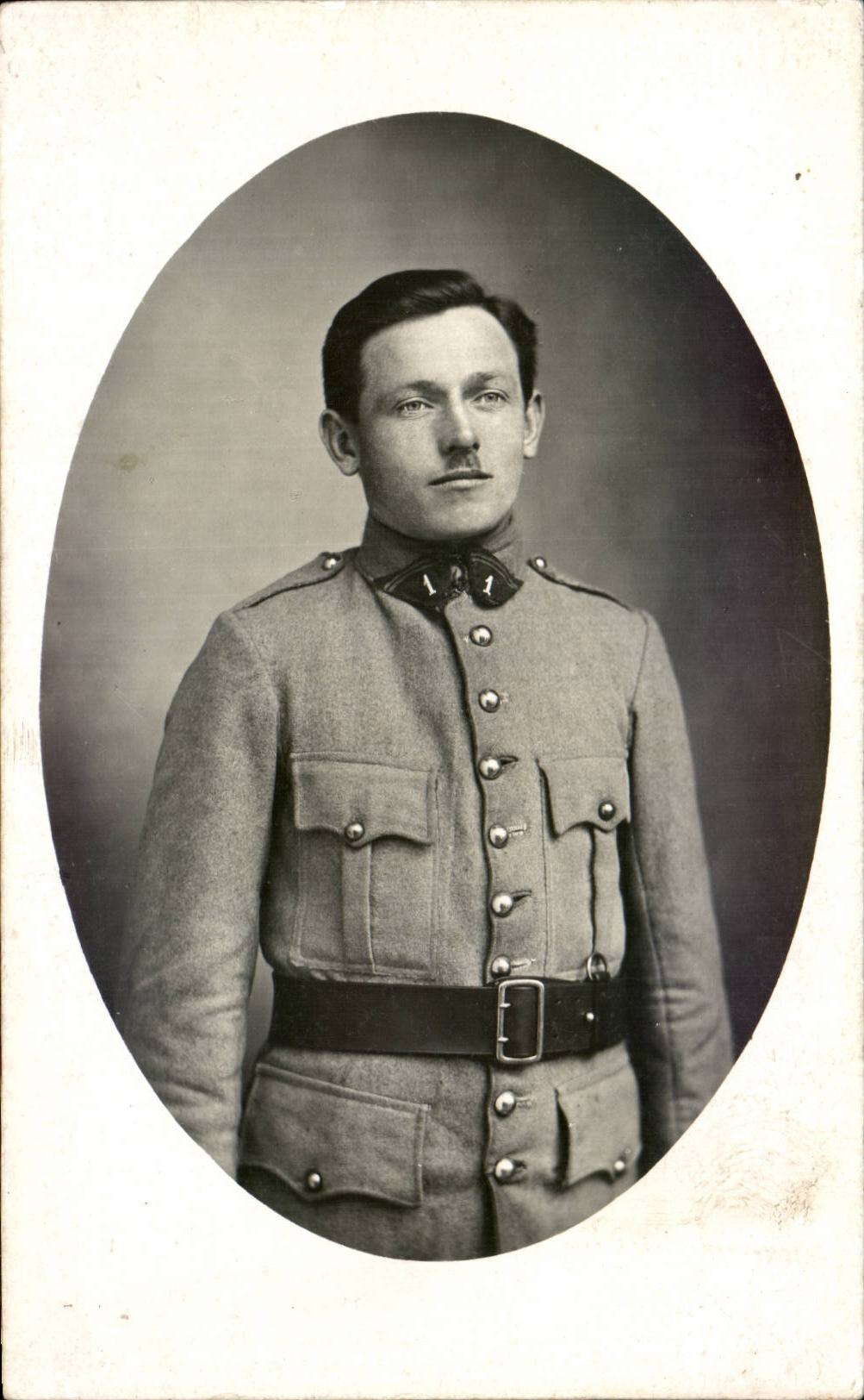 Real photo Militaria Soldier