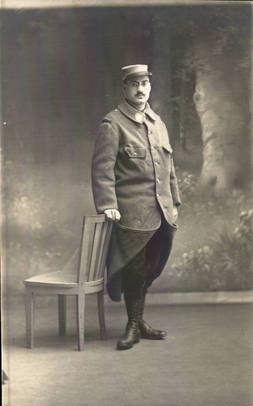 Real photo Militaria Soldier