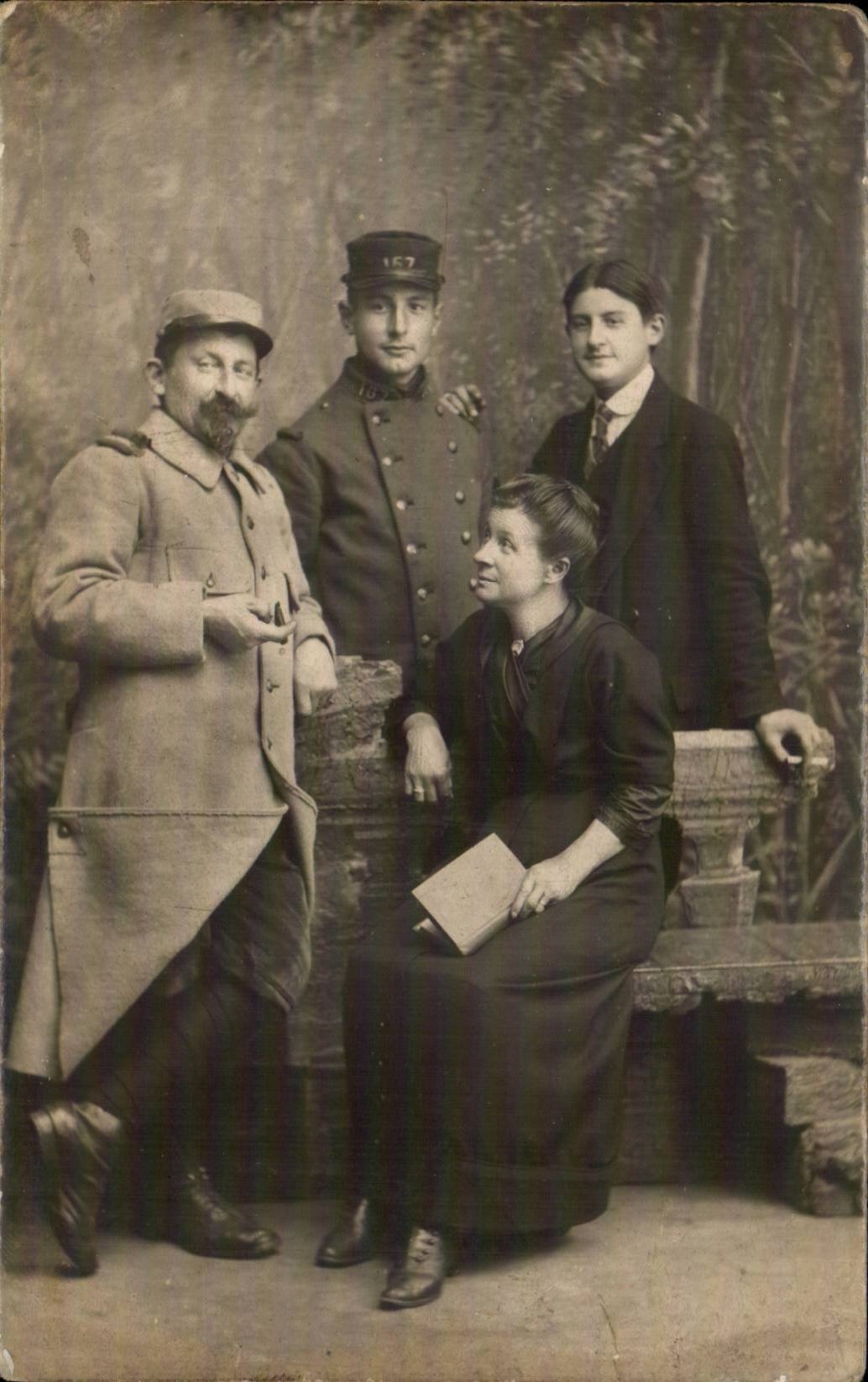 Real photo Militaria Soldiers