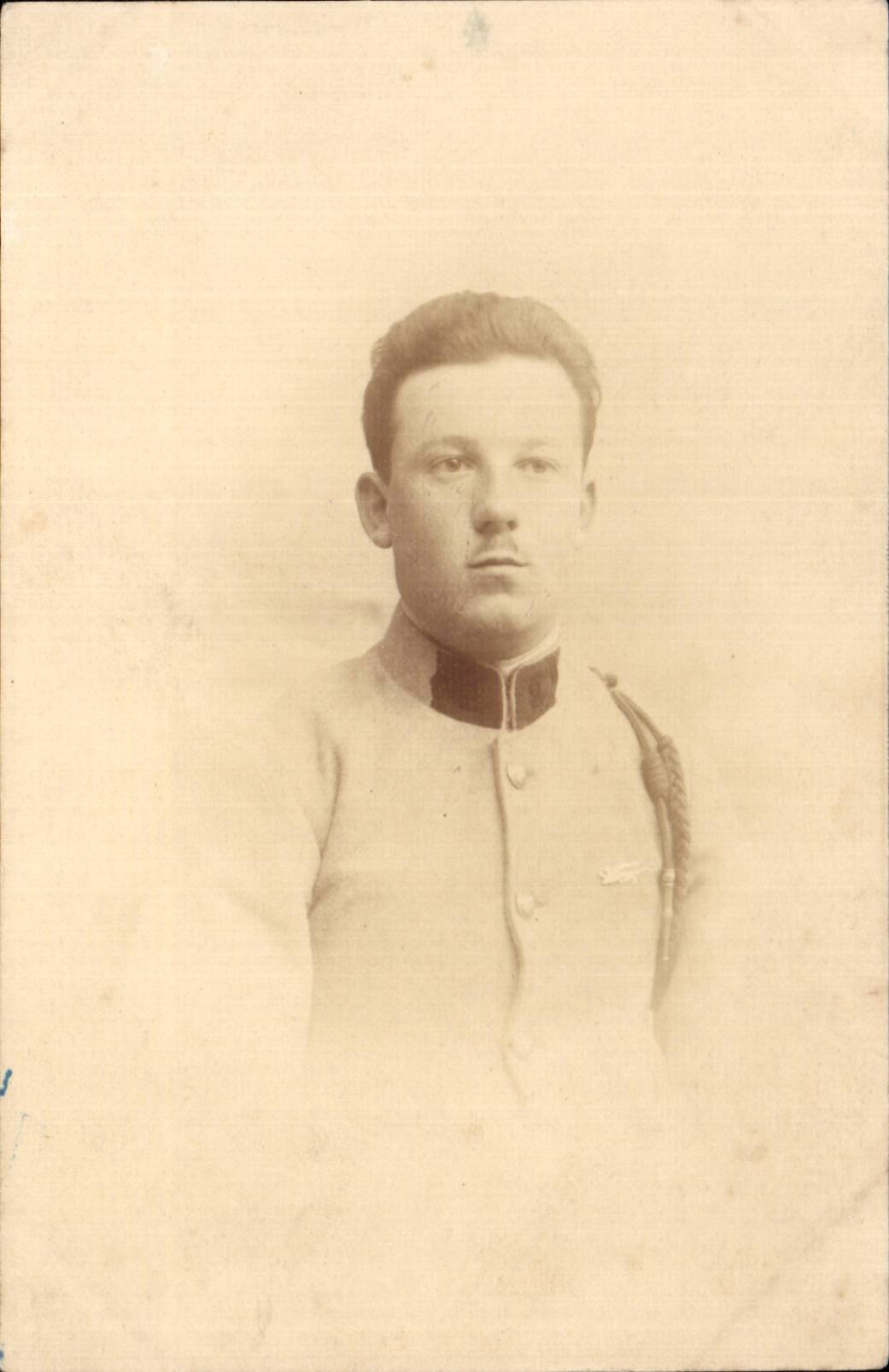 Real photo Militaria Soldier