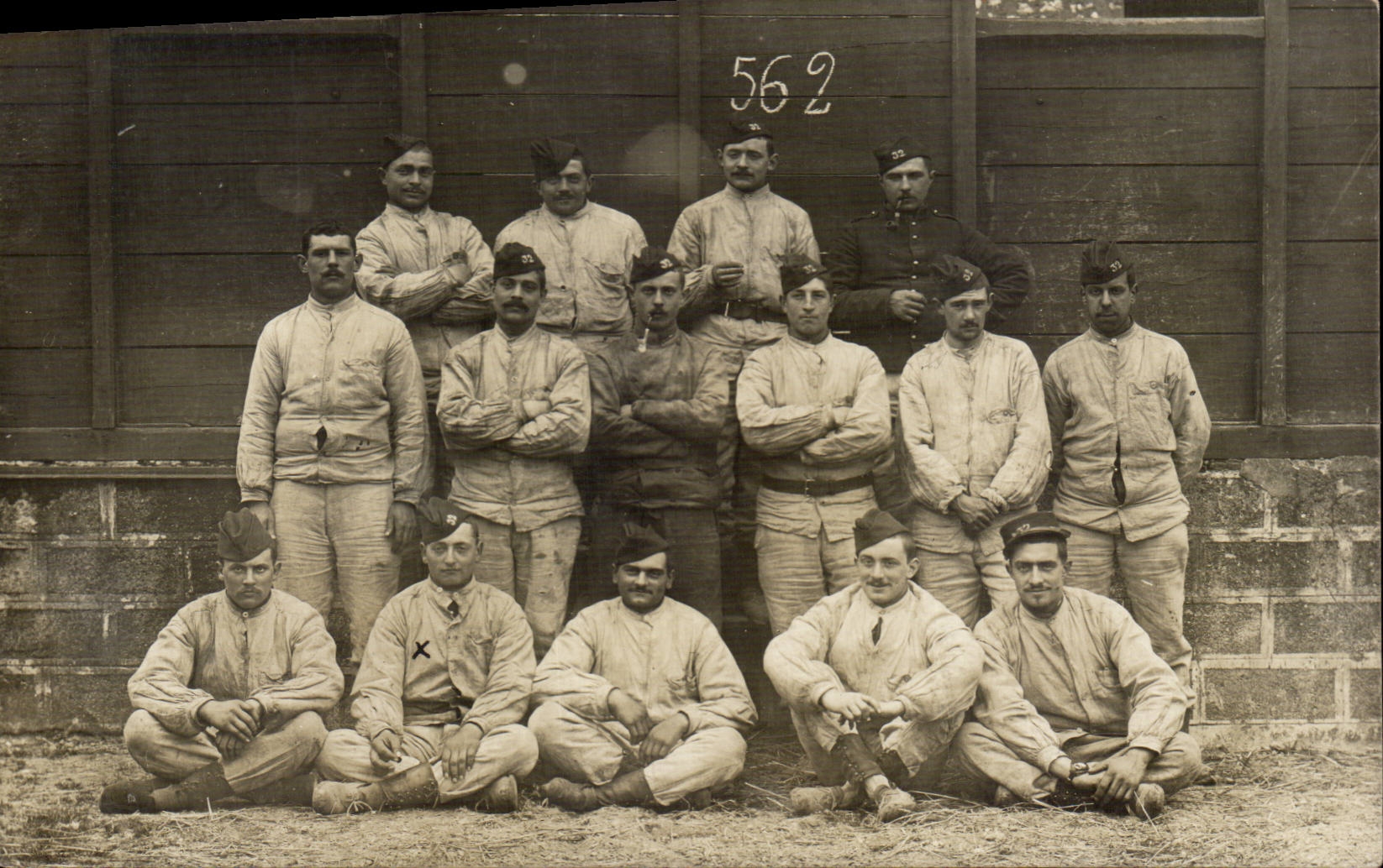 Real photo Orleans Militaria Soldiers