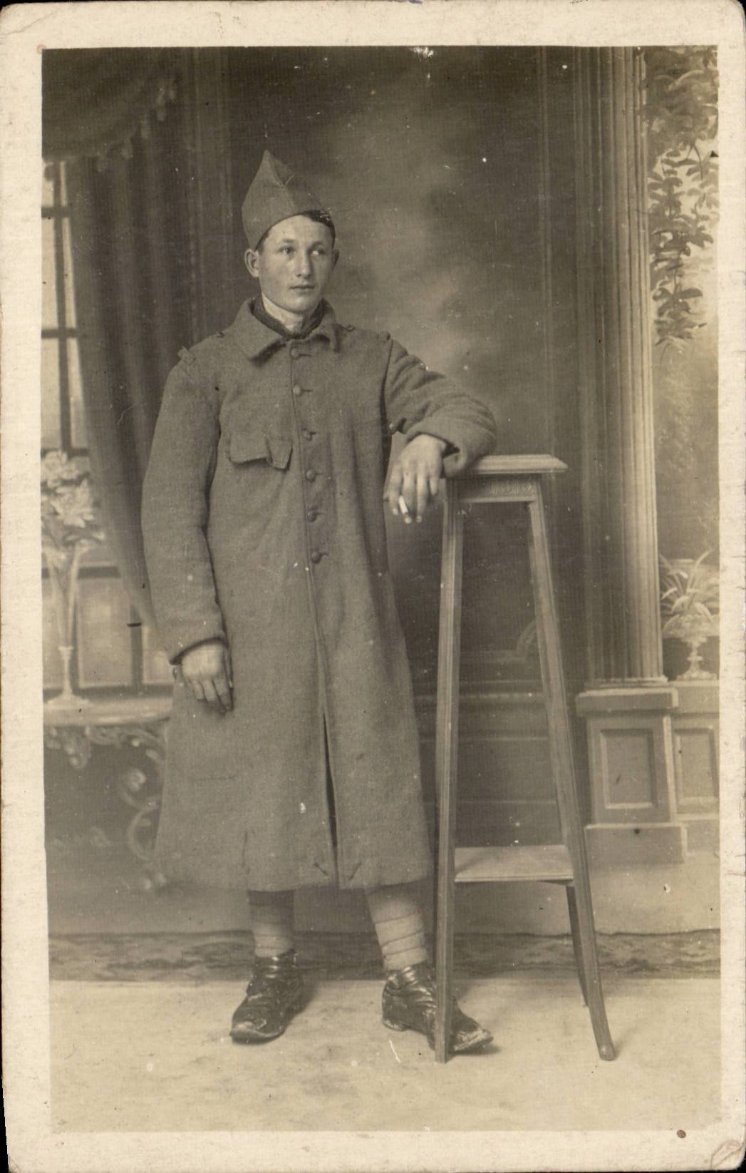 Real photo Militaria Soldier