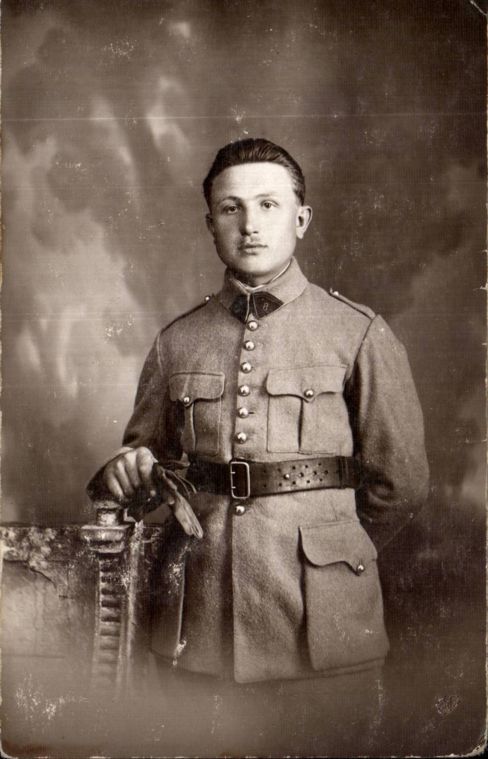 Real photo Militaria Soldier