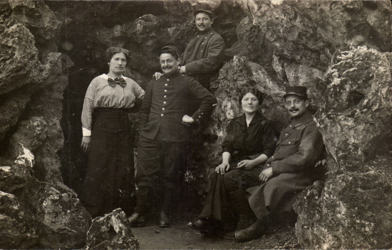 Real photo Militaria Soldier