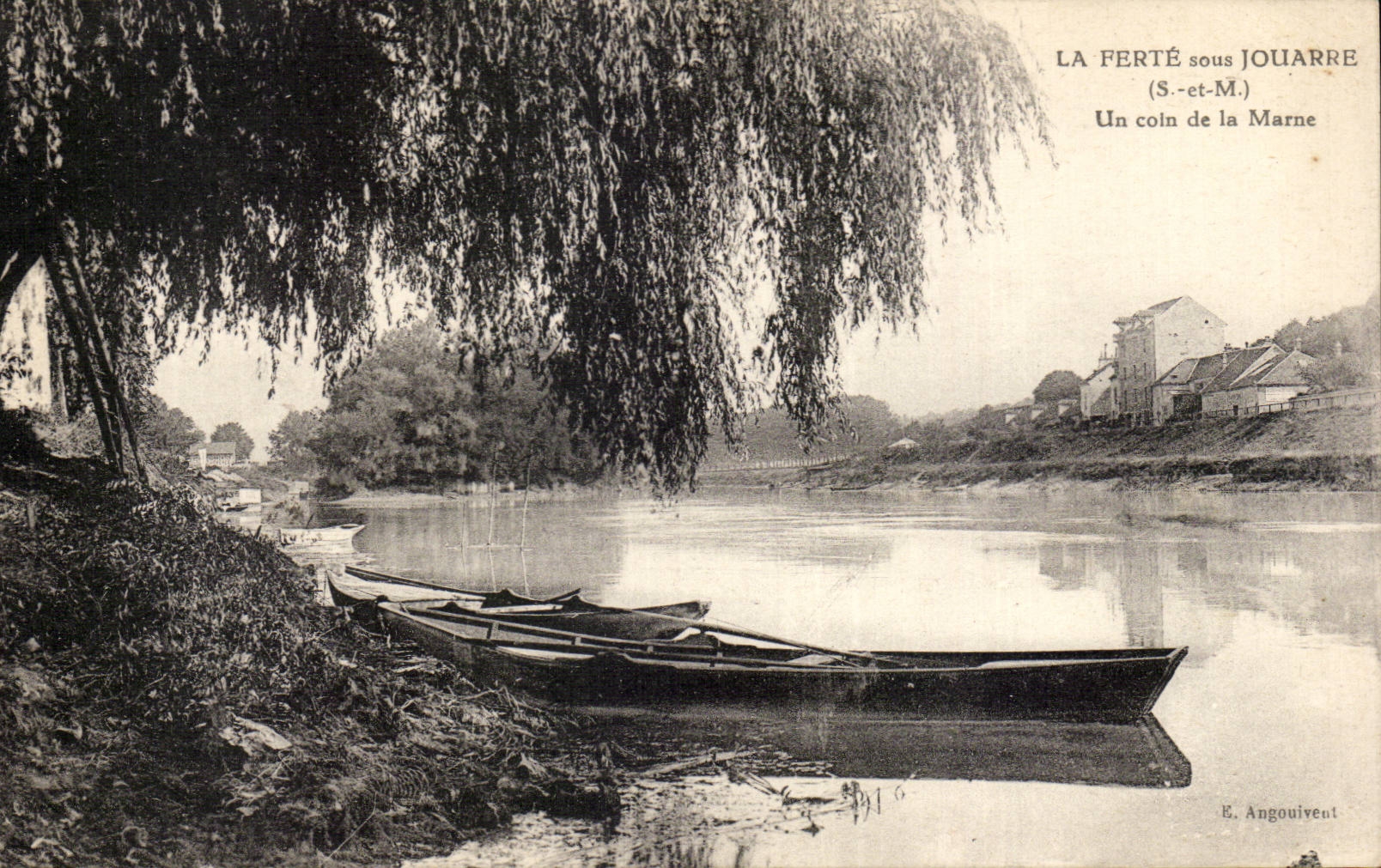 Ferte under Jouarre - a Corner of the Marne - CPA