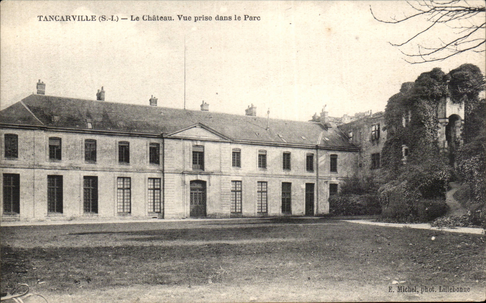 Tancarville - the Castle - CPA