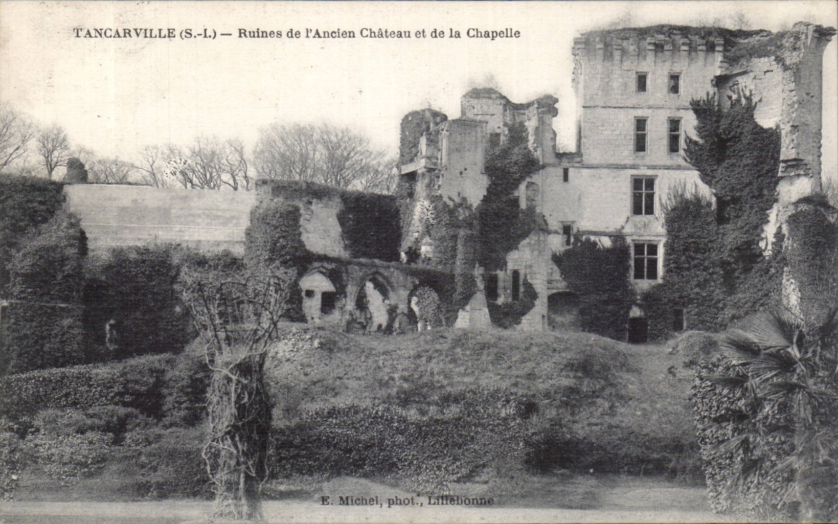 Tancarville - Ruines de l Ancien Chateau et de la Chapelle - CPA