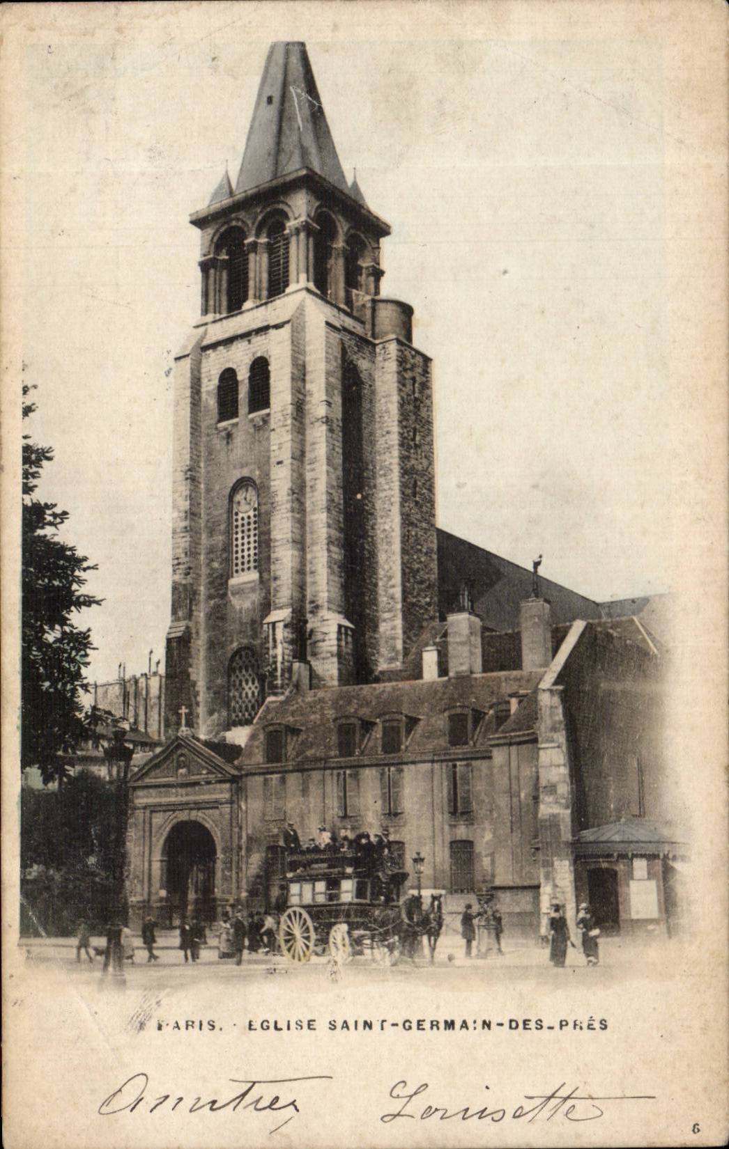 Paris - 6 - Saint Germain of Close - CPA