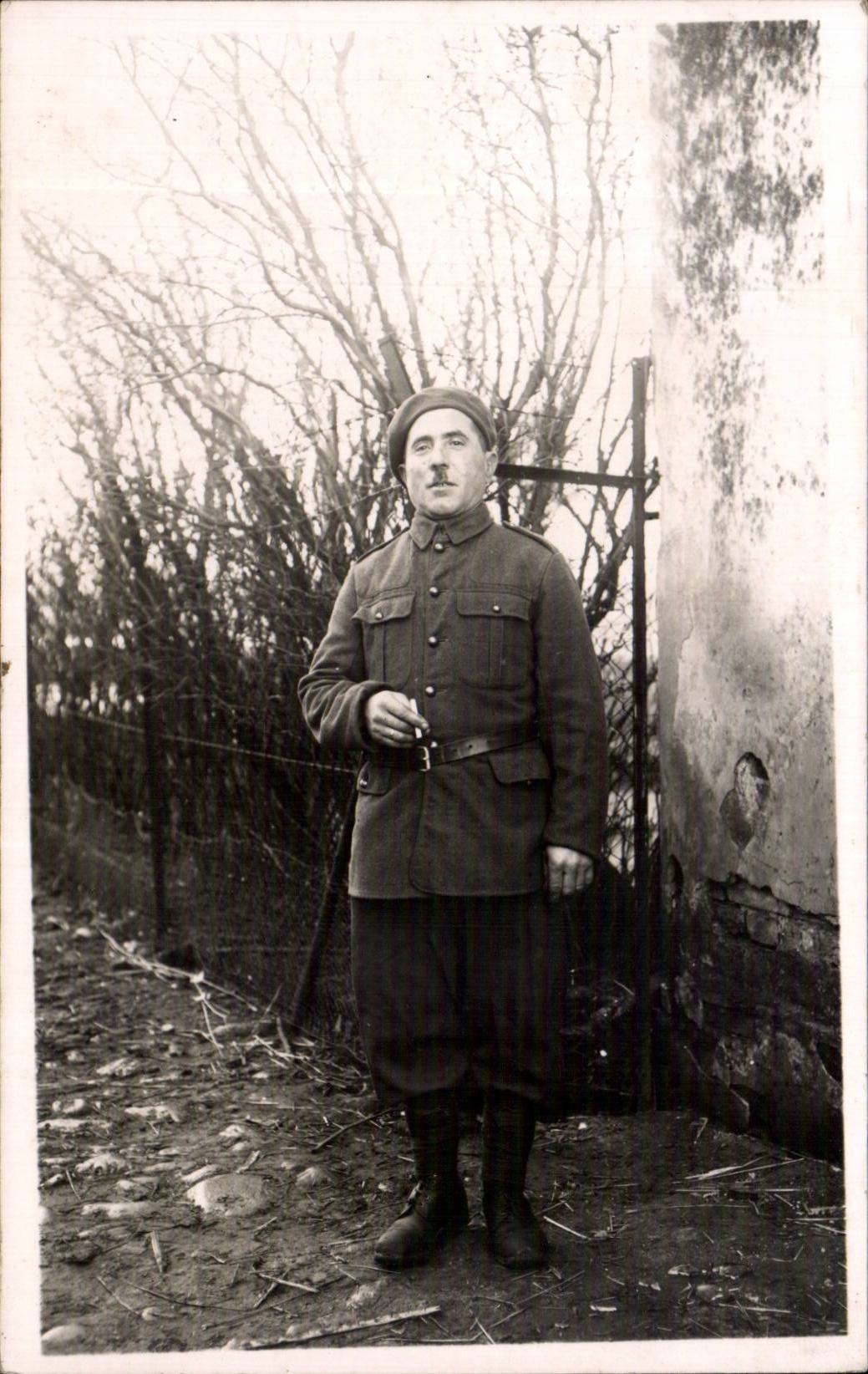 Real photo Militaria Soldier