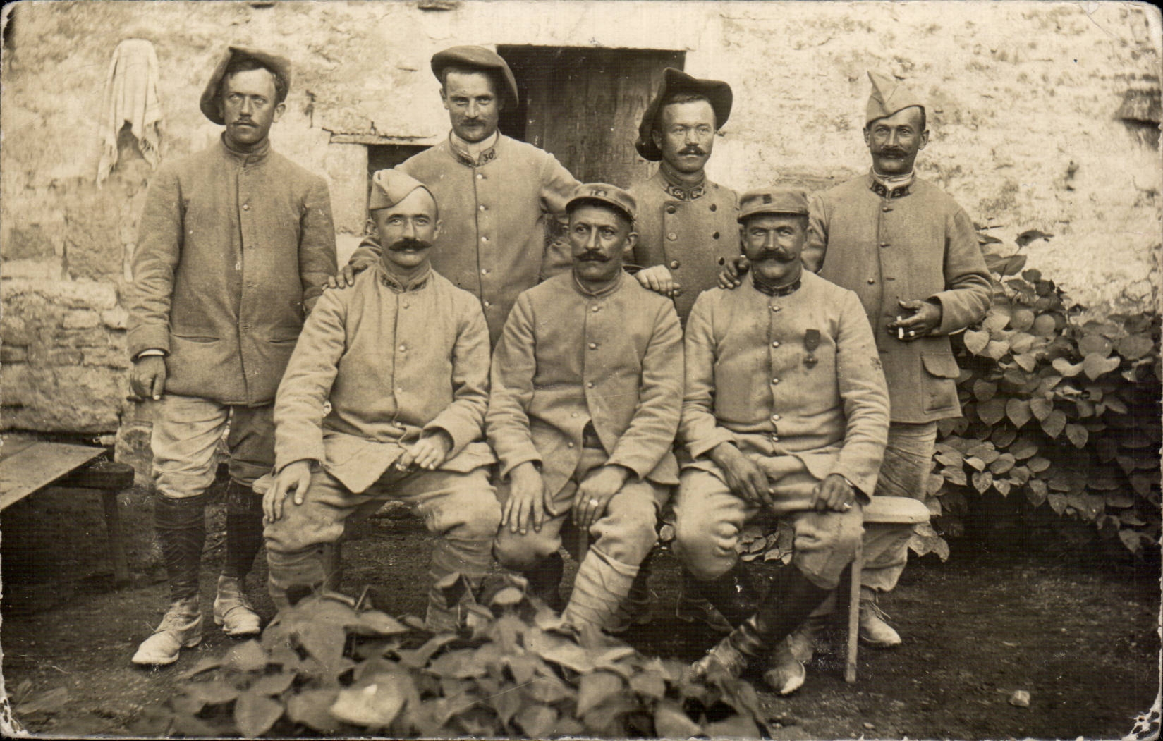 Real photo Militaria Soldiers