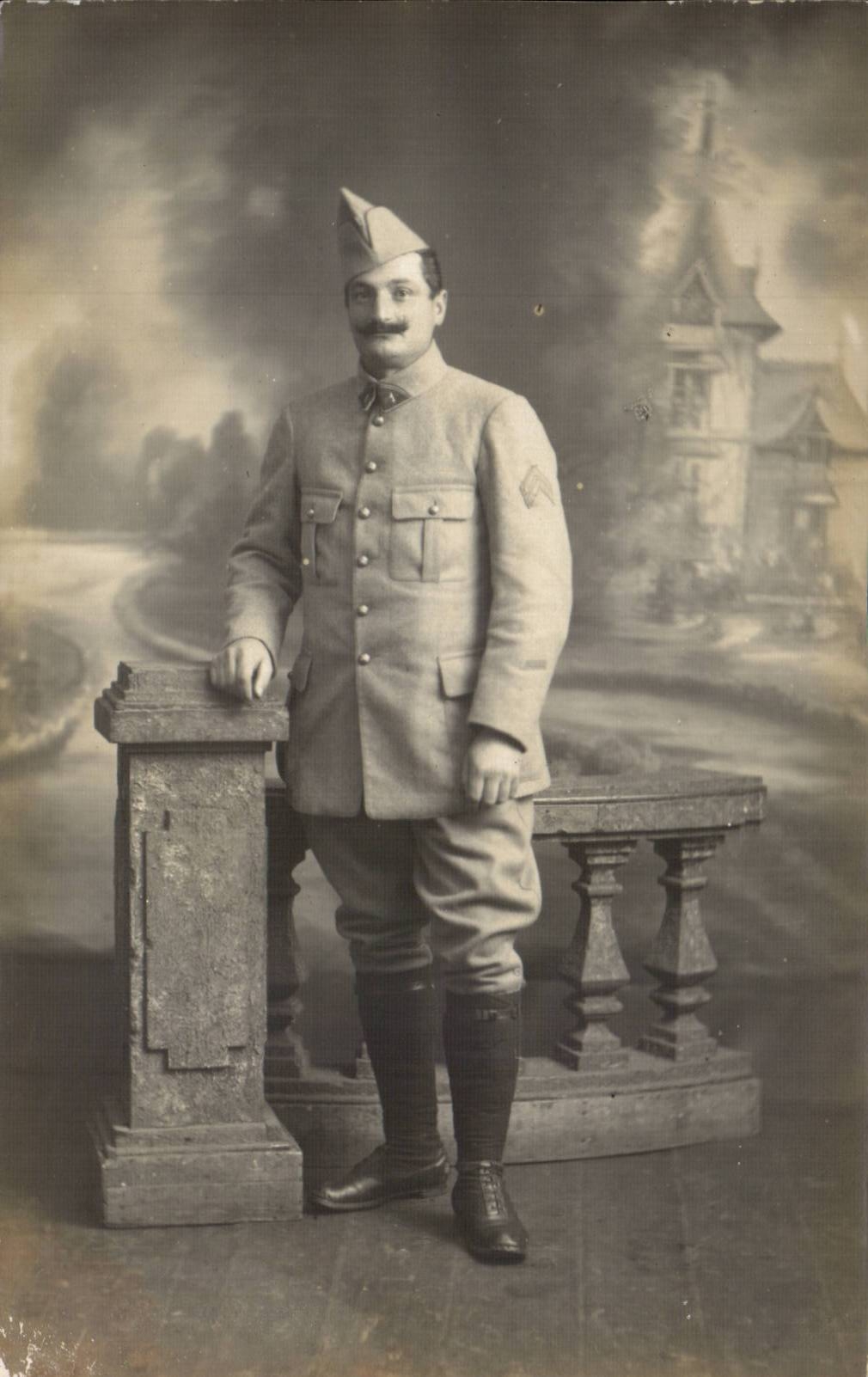 Real photo Militaria Soldier