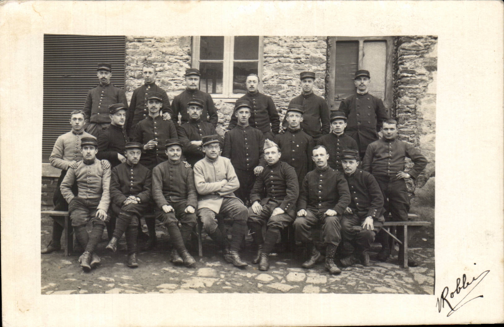 Real photo Militaria Soldier