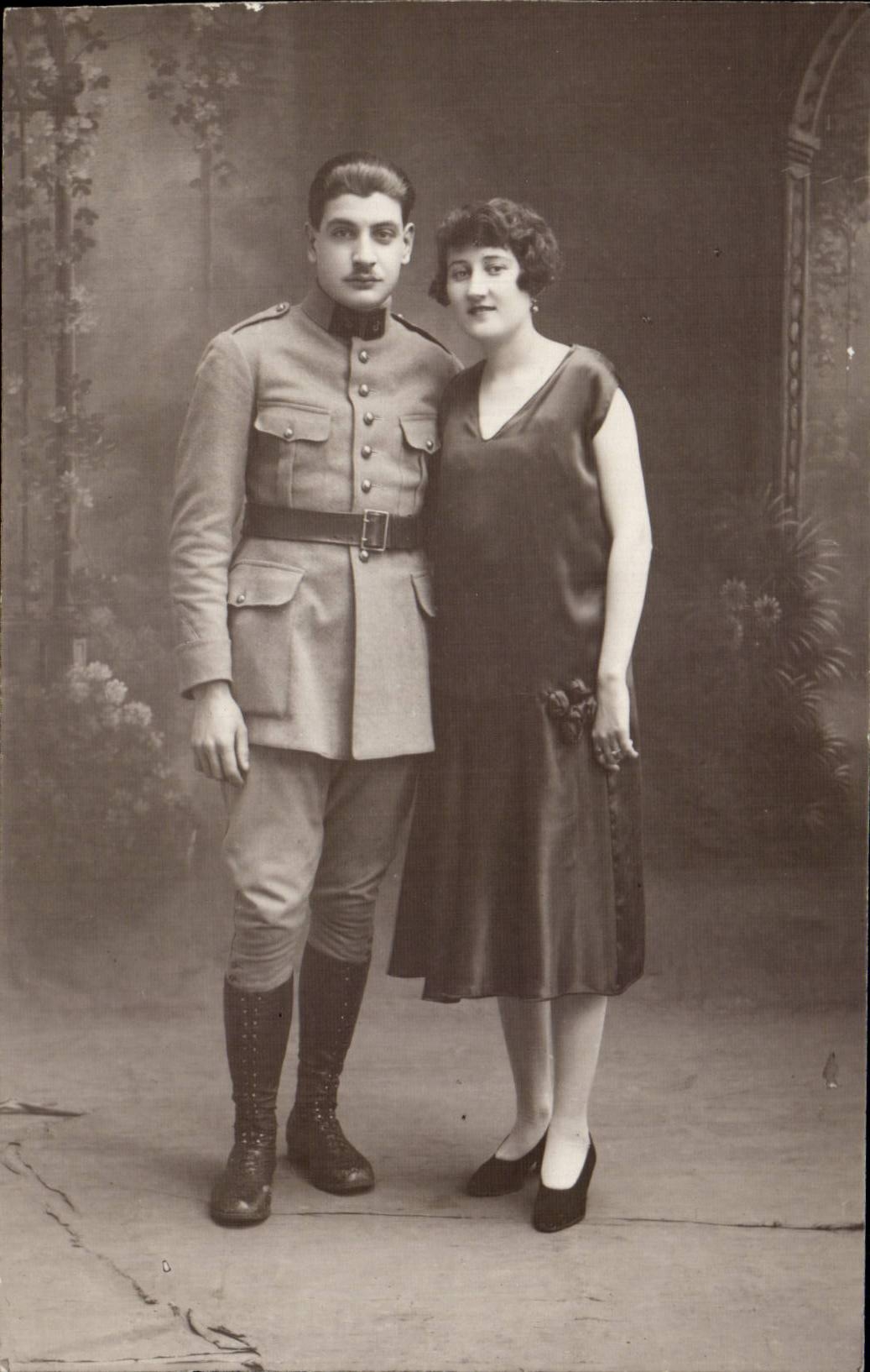 Real photo Militaria Soldier