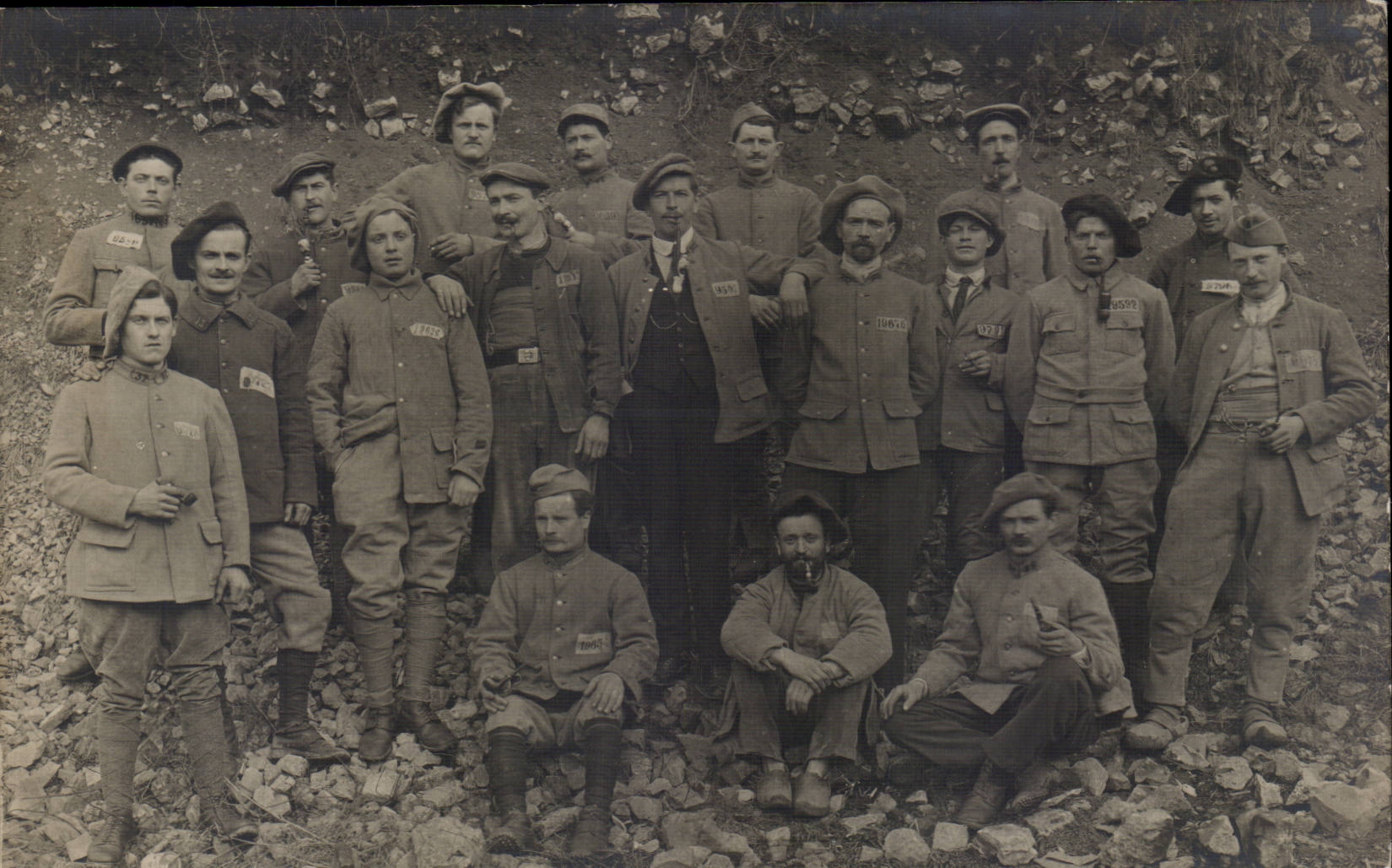 Real photo Soldiers Militaria alpine Hunters