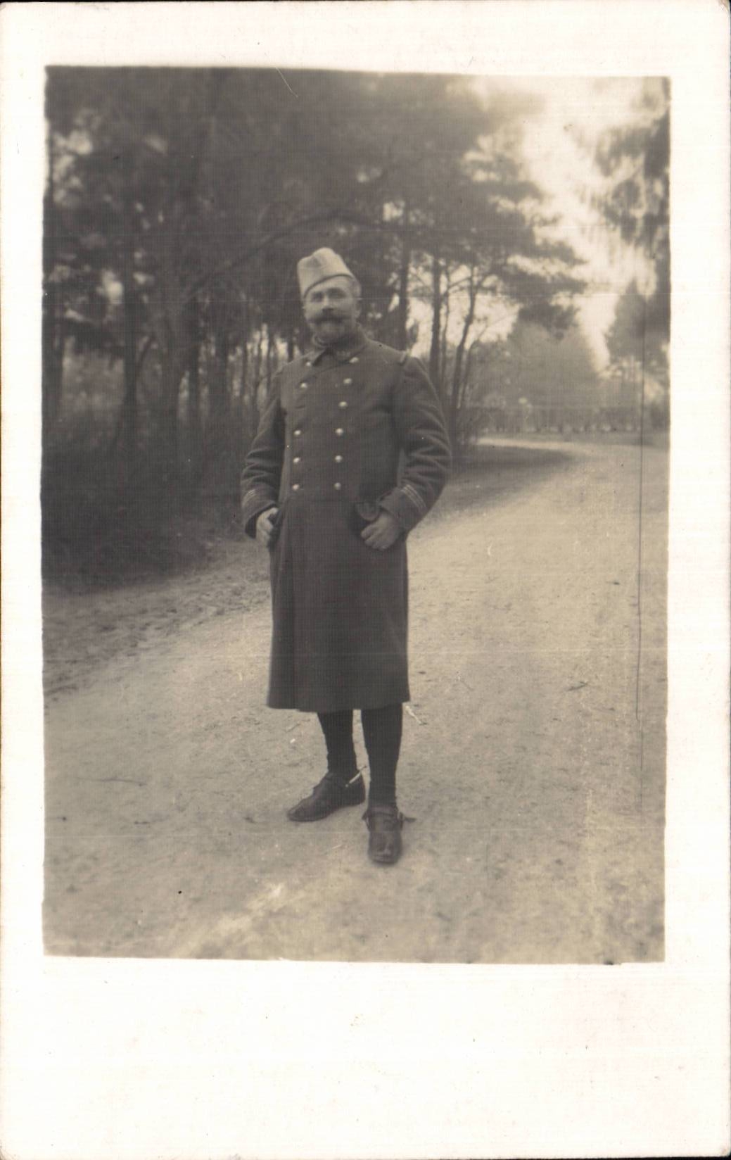 Real photo Militaria Soldier