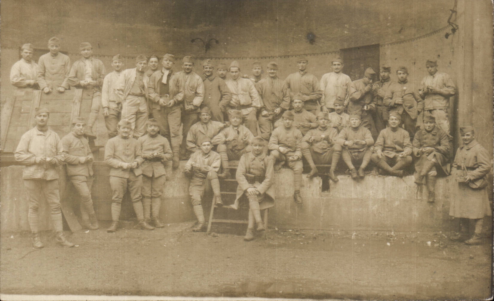 Real photo Militaria Soldier