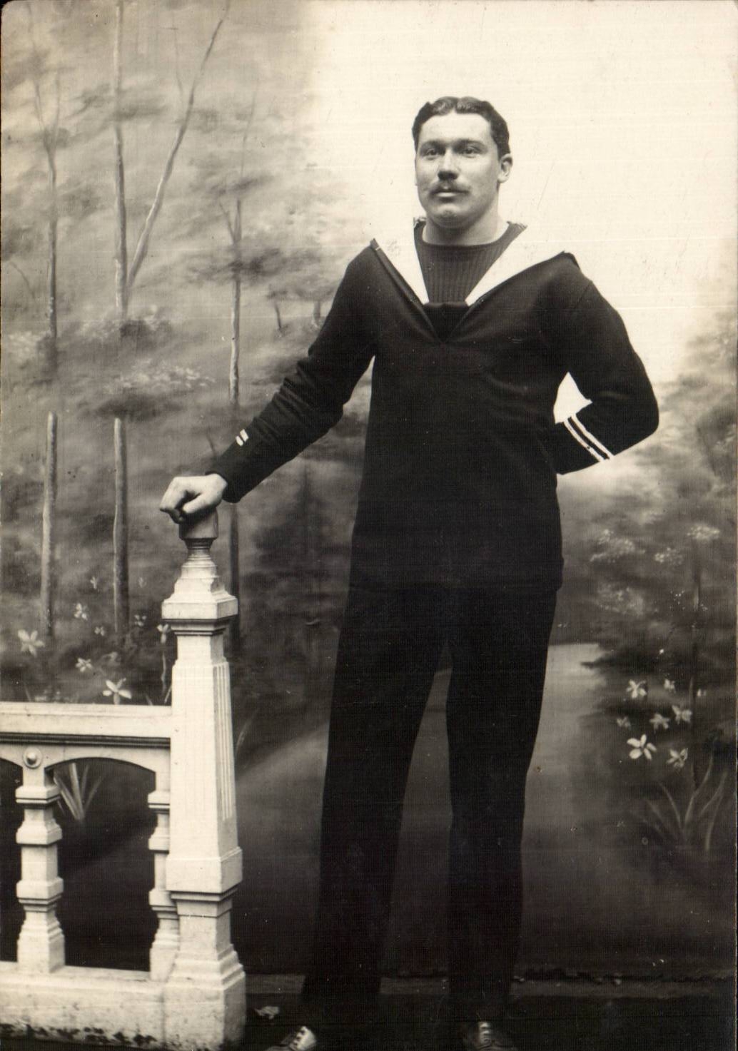 Real photo Marine Militaria Soldier