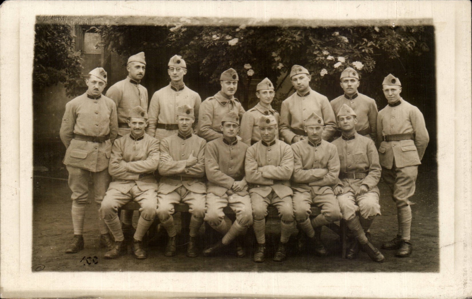 Real photo Militaria Soldiers