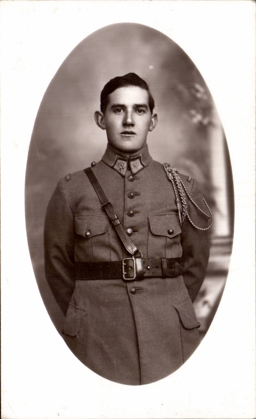 Real photo Militaria Soldier