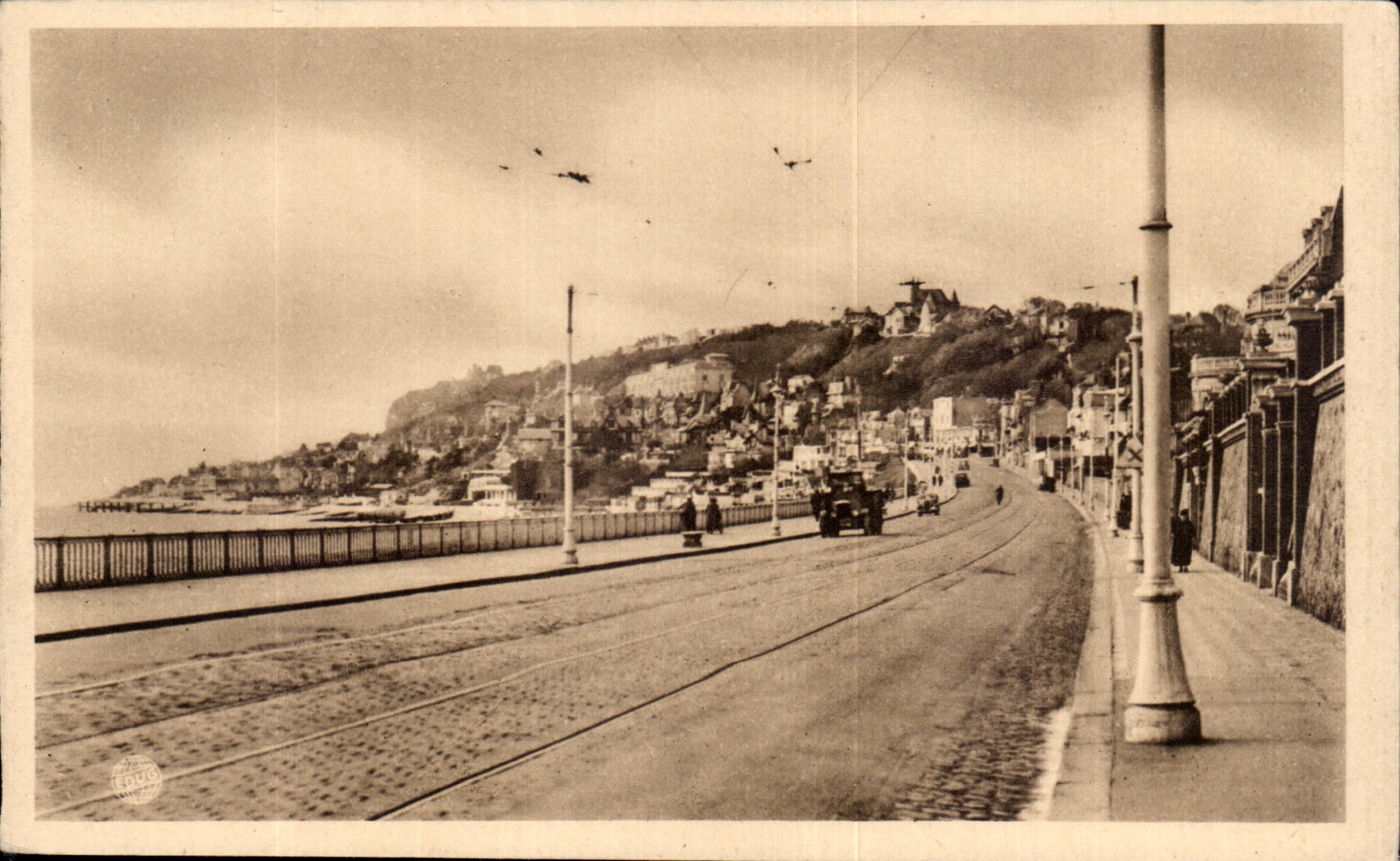 Le Havre - Boulevard Albert I and Sainte Address - CPA