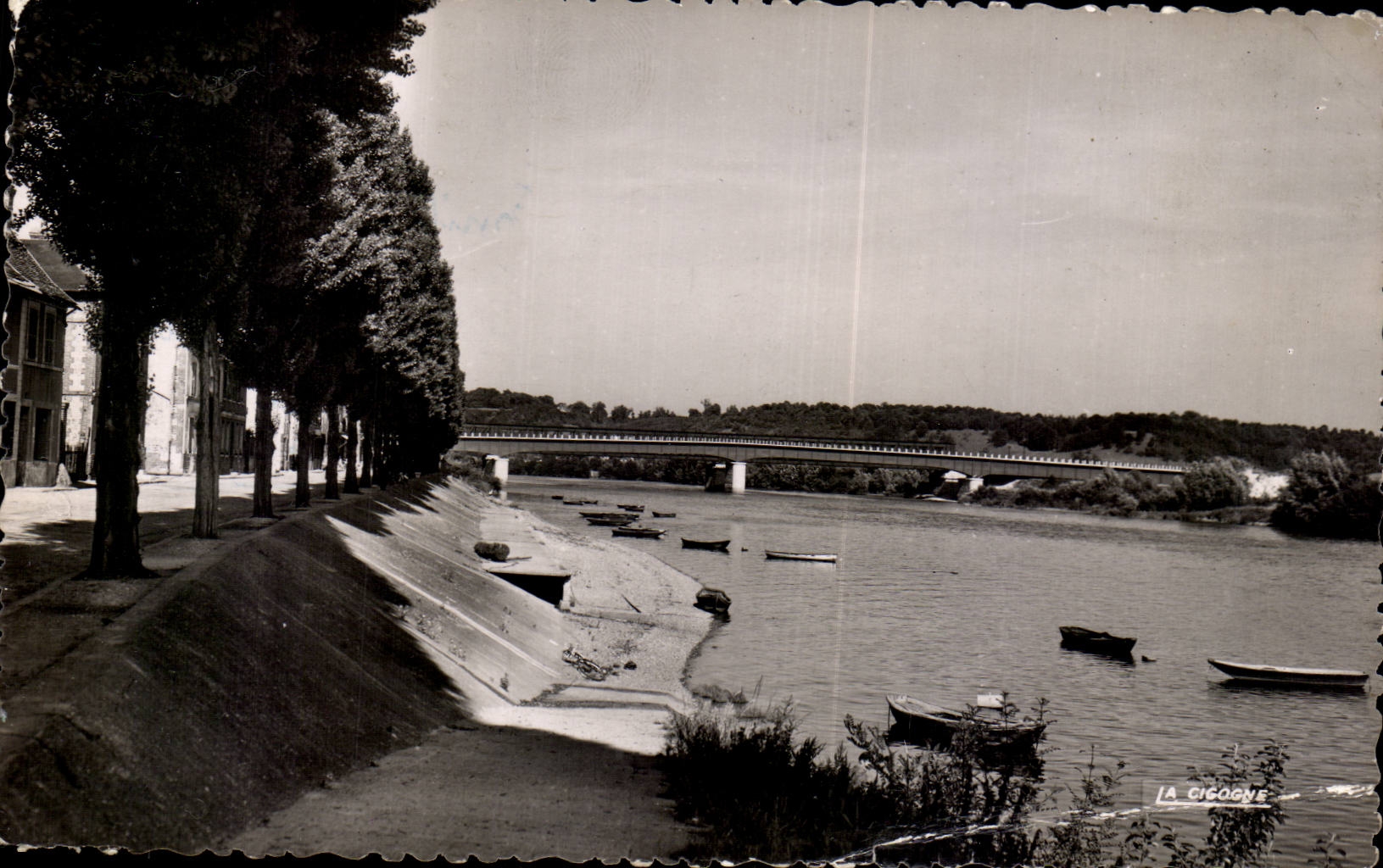 Oissel - Bridges and Quays - CPA