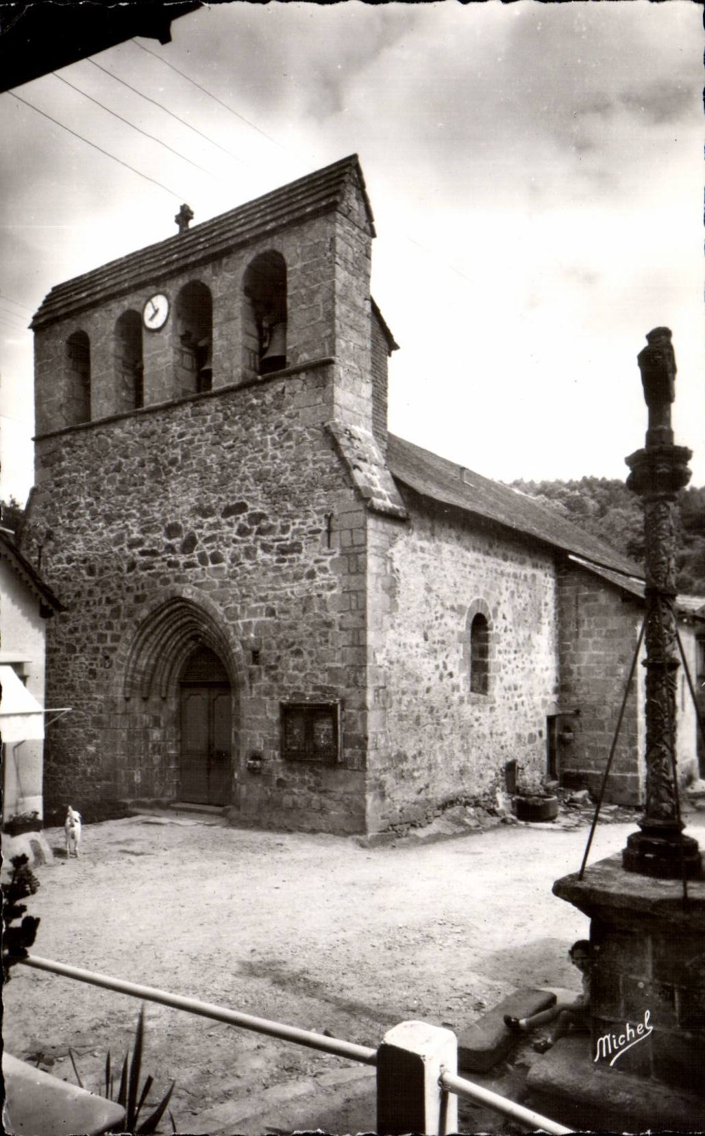 Tourist Correze - Gimel - Church - CPA