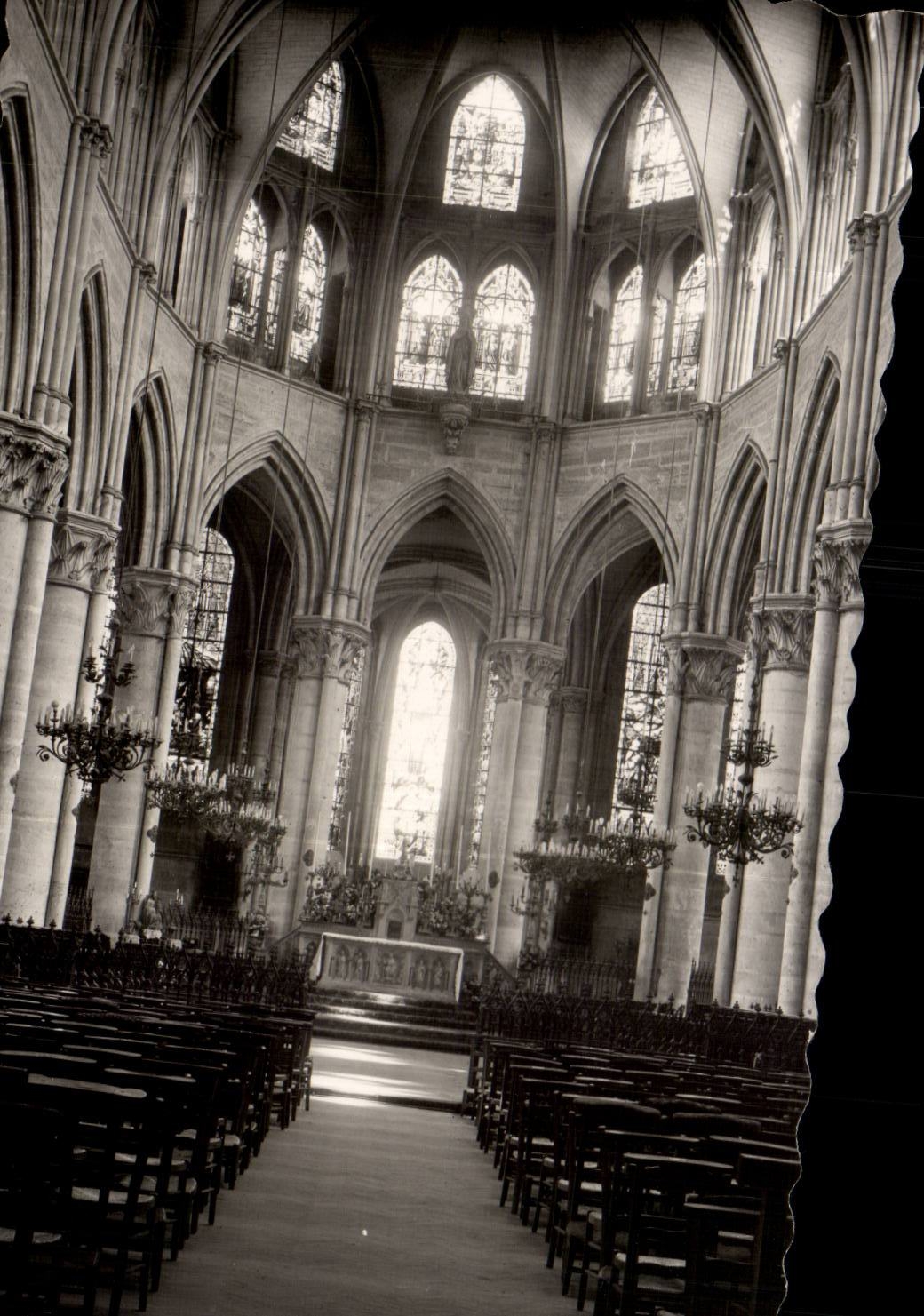Lagny - Church Saint Pierre - CPA