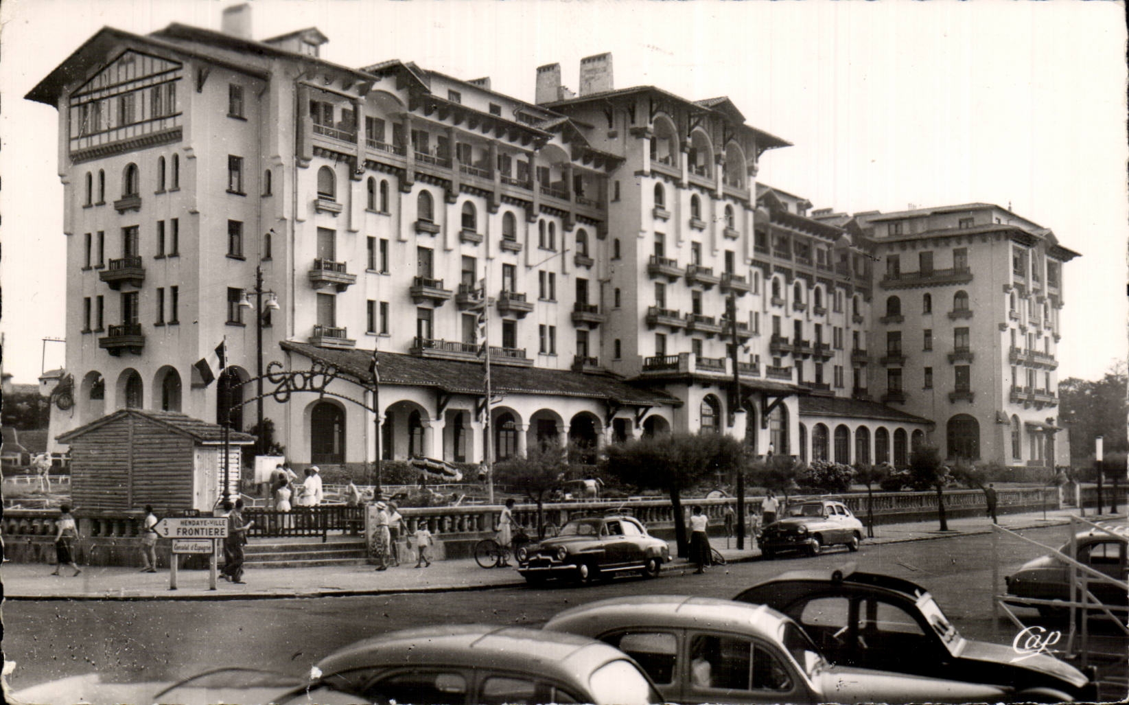 Hendaye - Border Free Spanish - Eskualduna Hotel - CPA