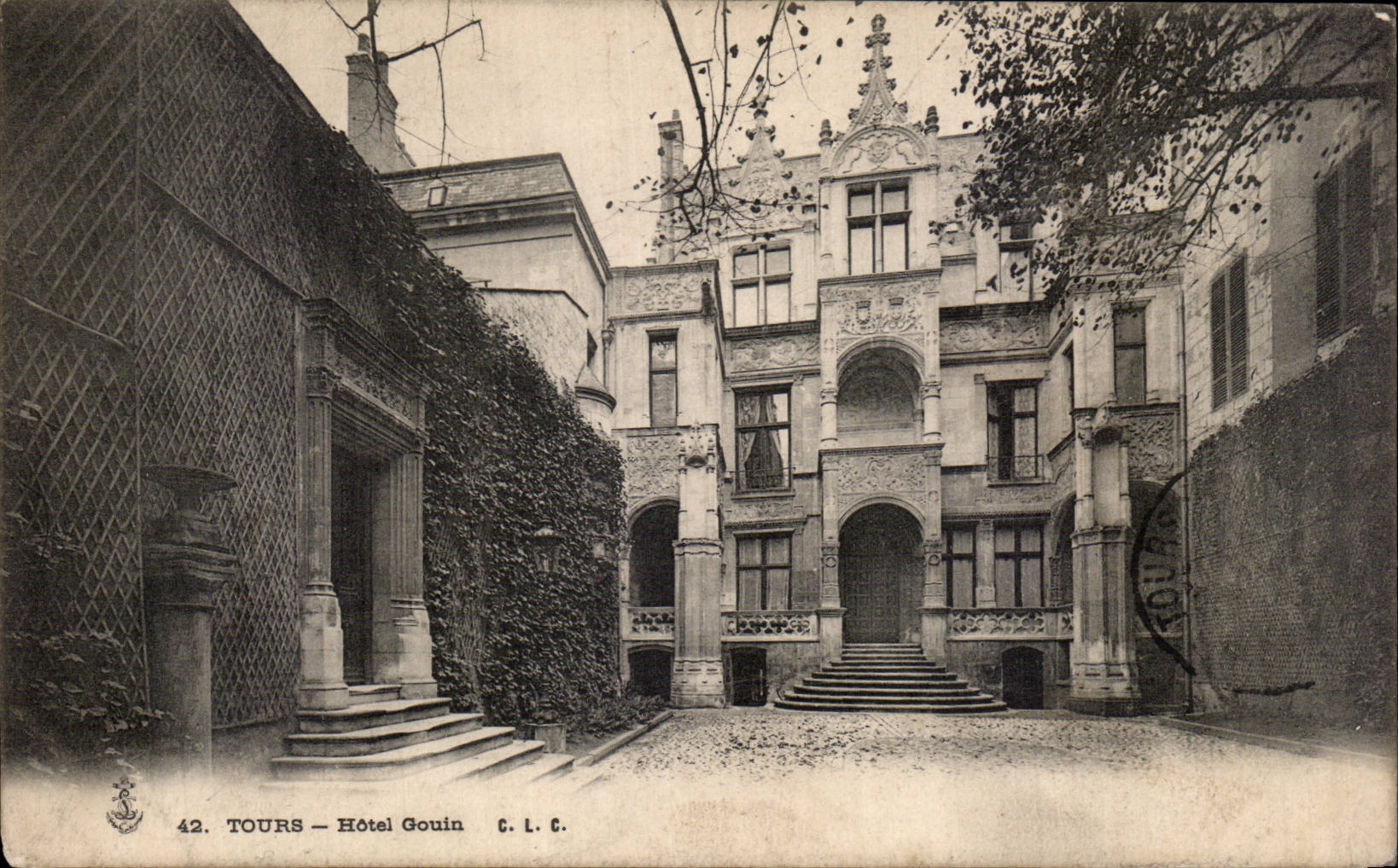 Tours - Hotel Gouin - CPA 