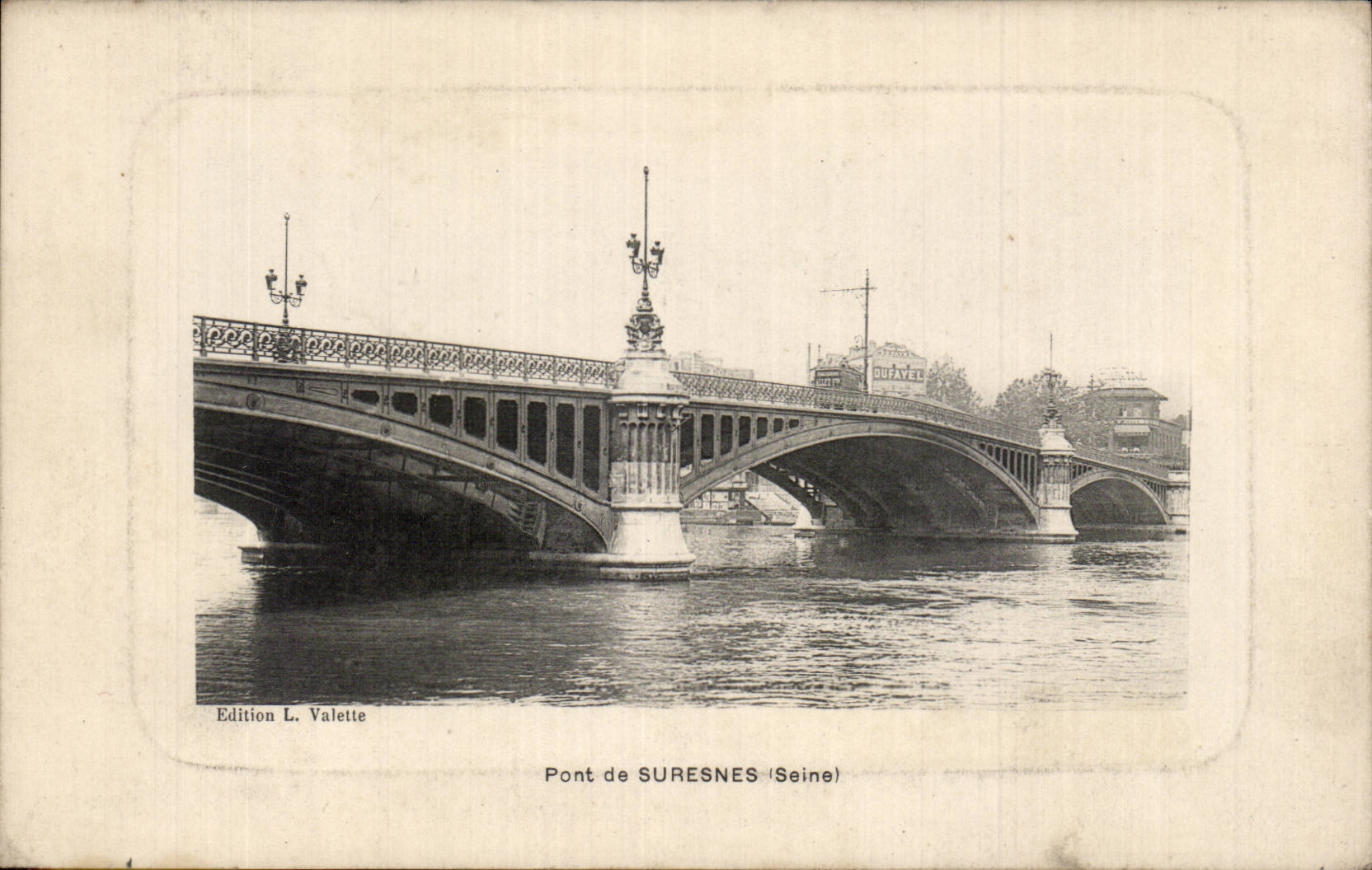 Suresnes - el puente - CPA