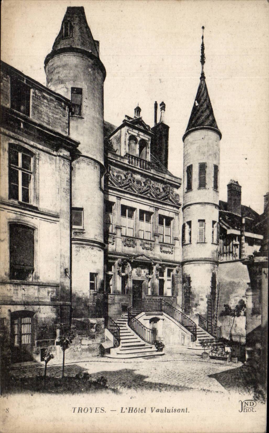 Troyes - Vauluisant Hotel - CPA