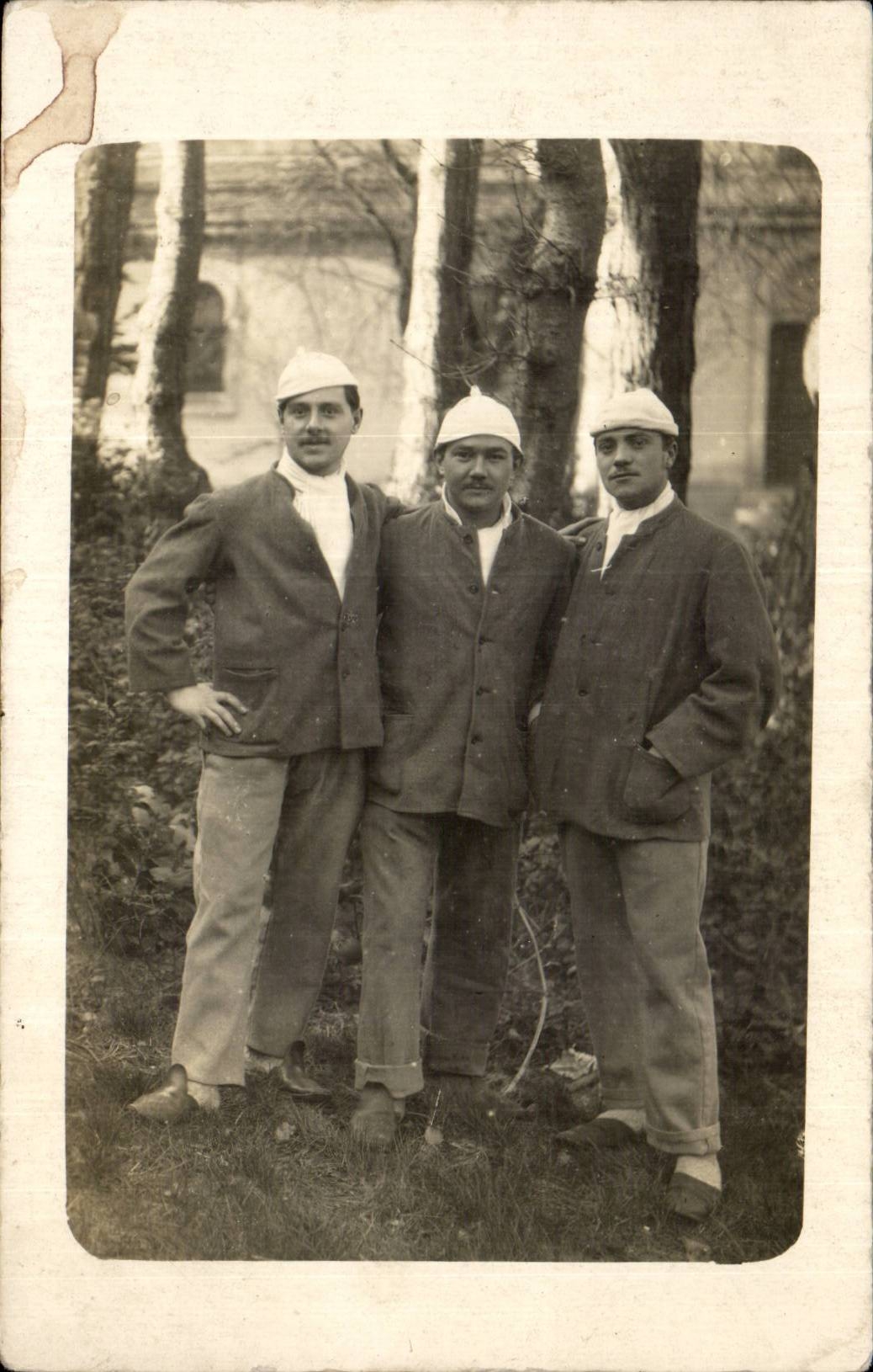 Real photo Militaria Soldiers