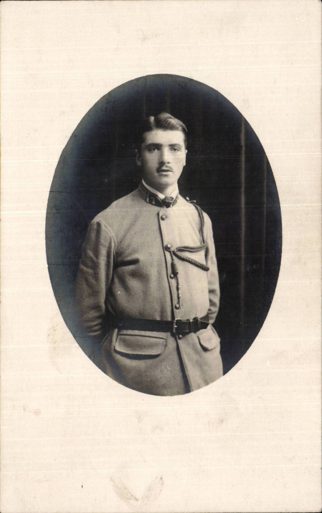 Real photo Militaria Soldier