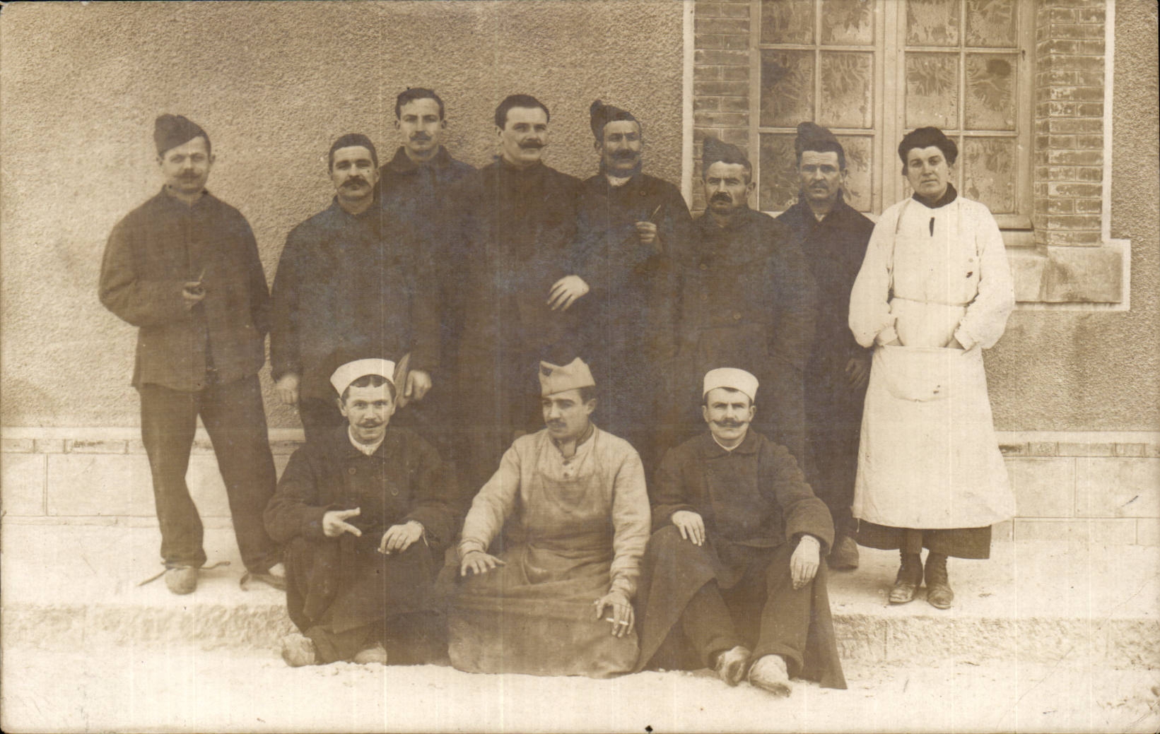 Real photo Militaria Soldiers