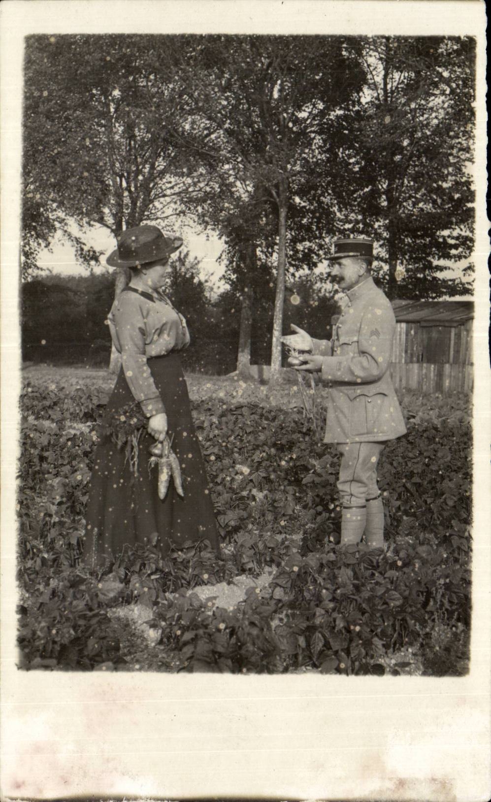 Real photo Militaria Soldier