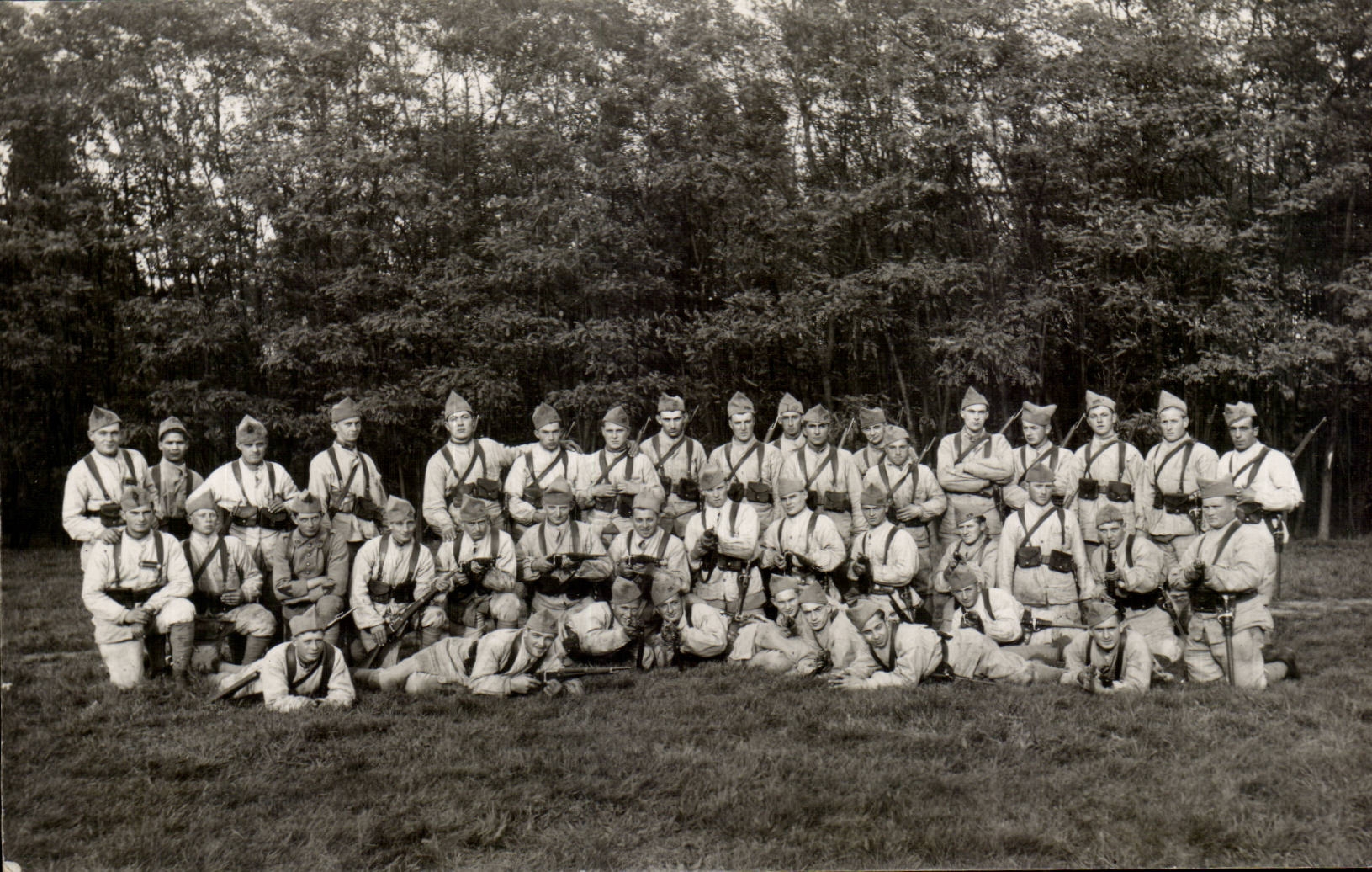 Real photo Militaria Soldiers